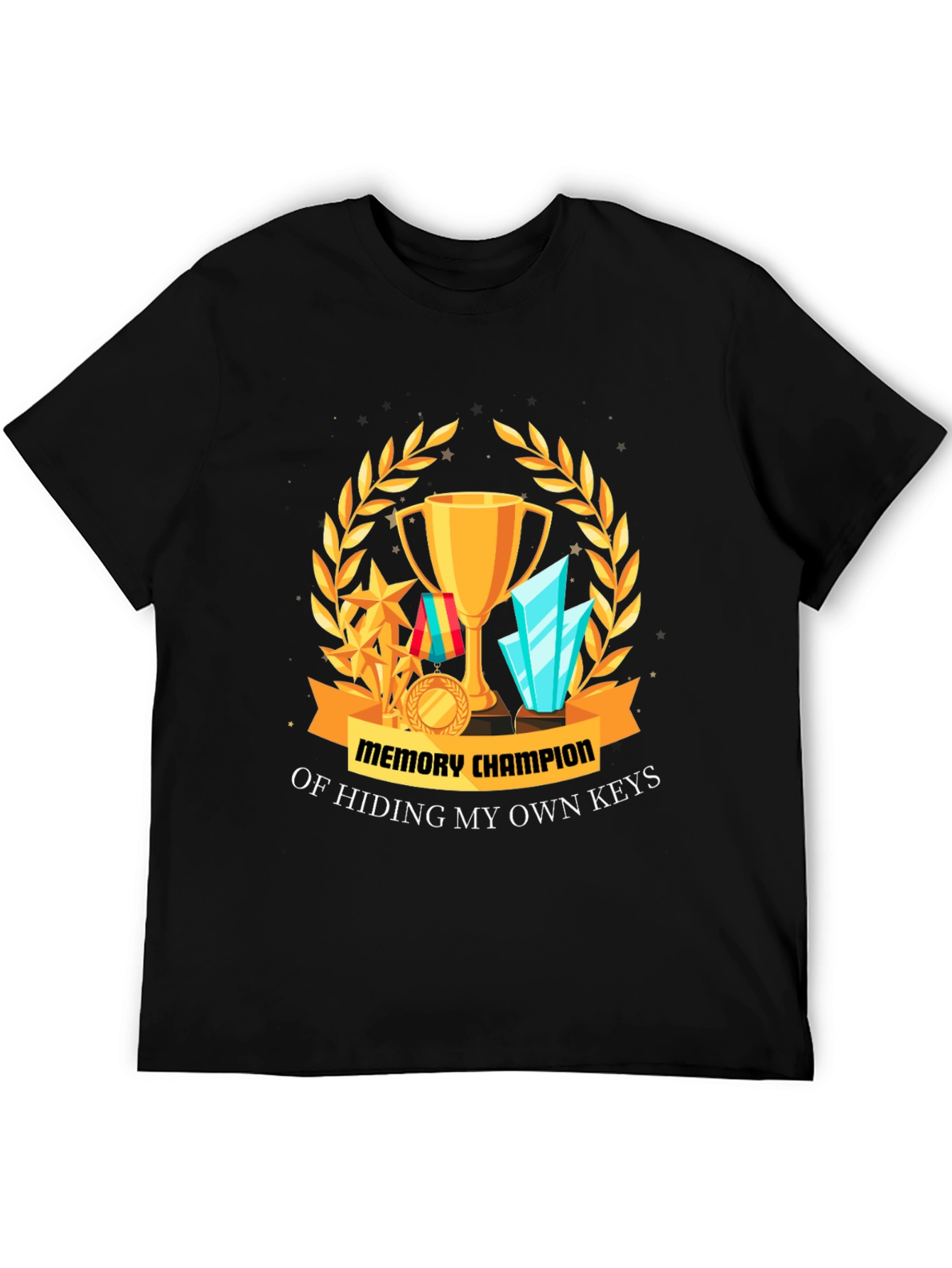 Memory Champion Tee - Hiding My Own Keys!