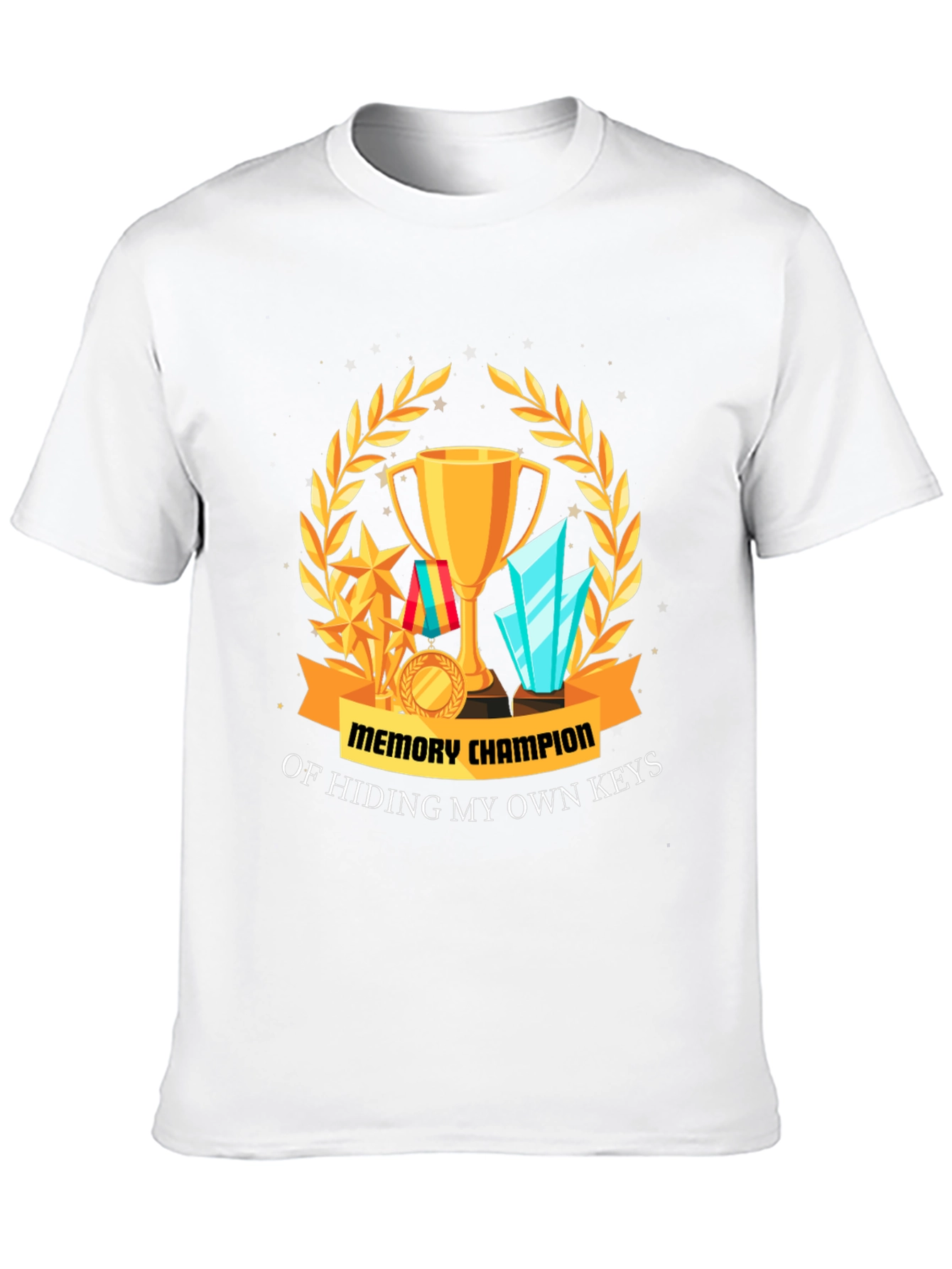 Memory Champion Tee - Hiding My Own Keys!