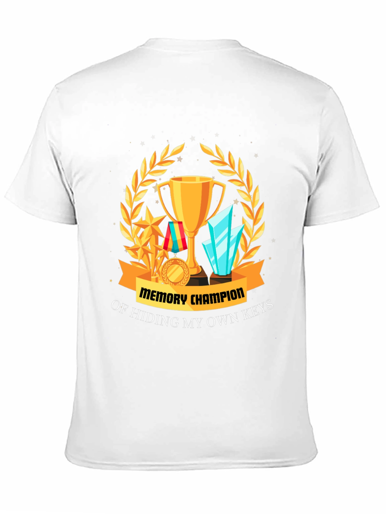 Memory Champion Tee - Hiding My Own Keys!