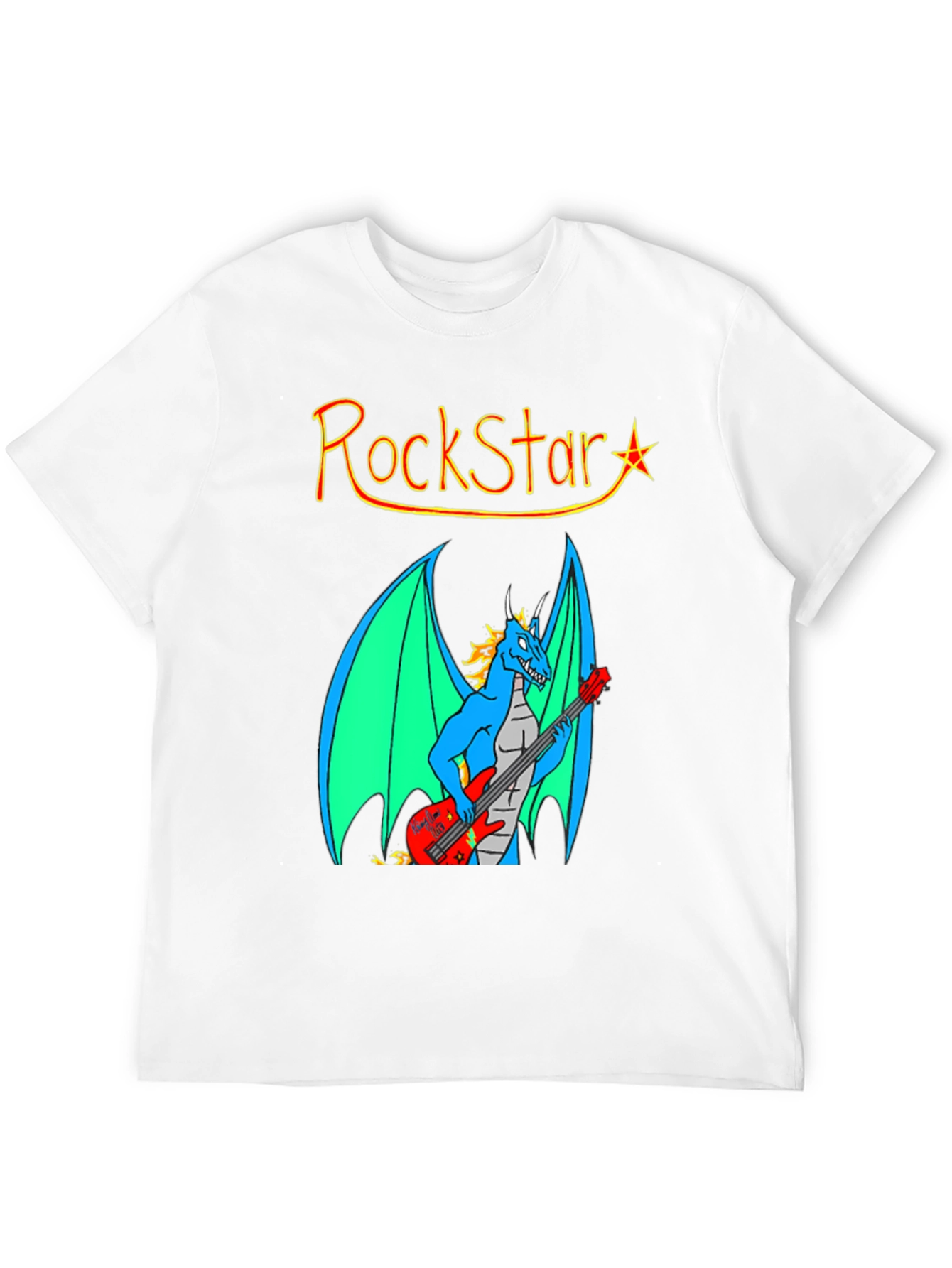 Rockstar Dragon Graphic T-Shirt