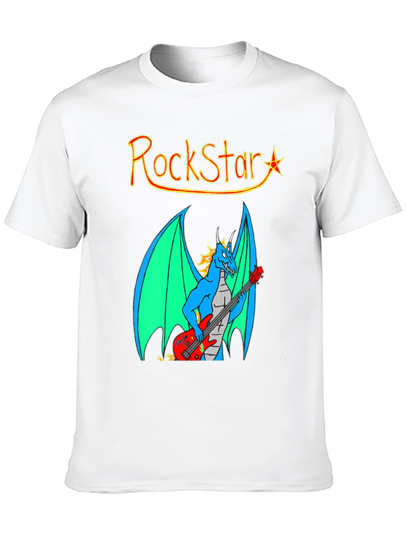 Rockstar Dragon Graphic T-Shirt