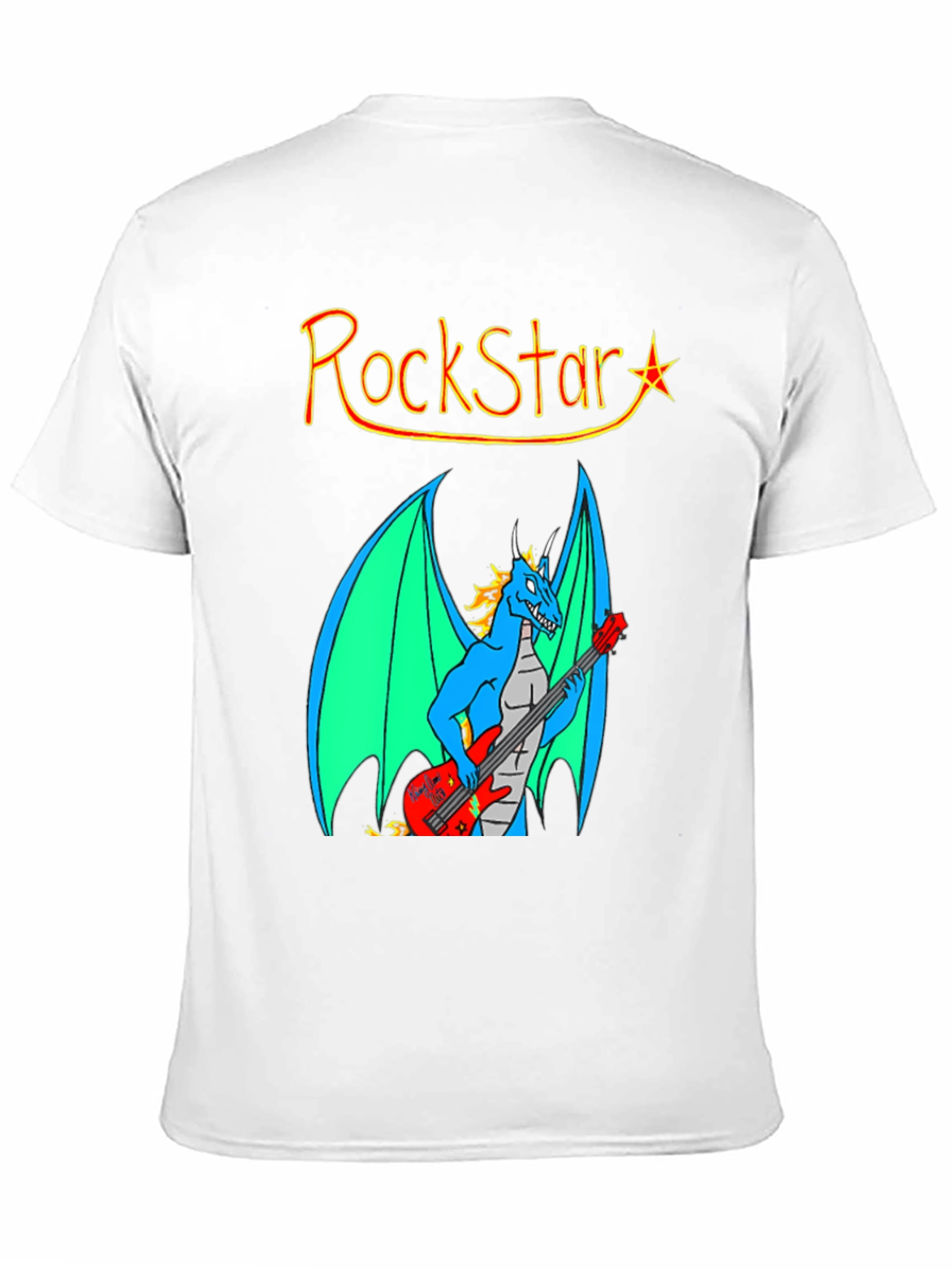 Rockstar Dragon Graphic T-Shirt