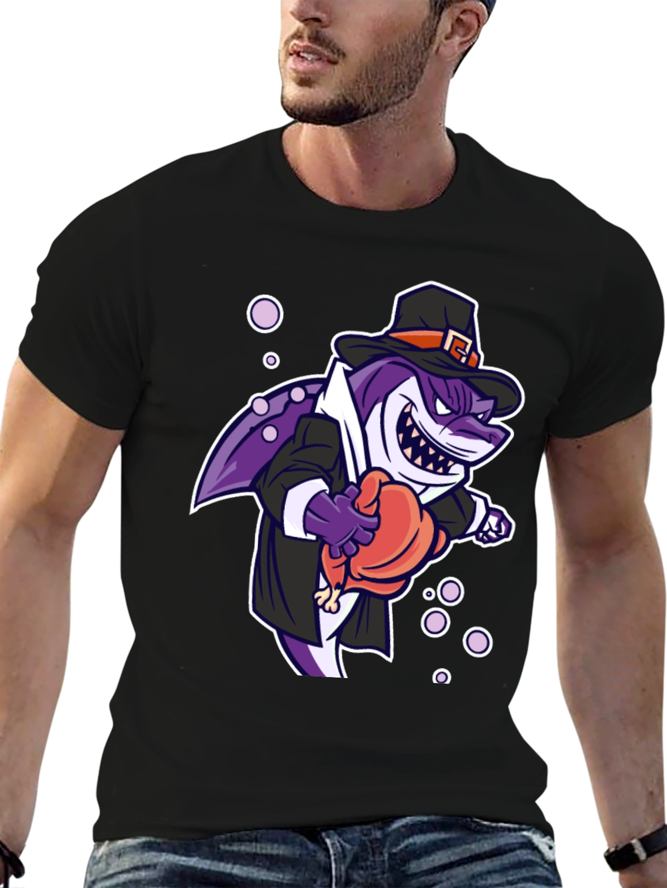 Thanksgiving Shark T-Shirt