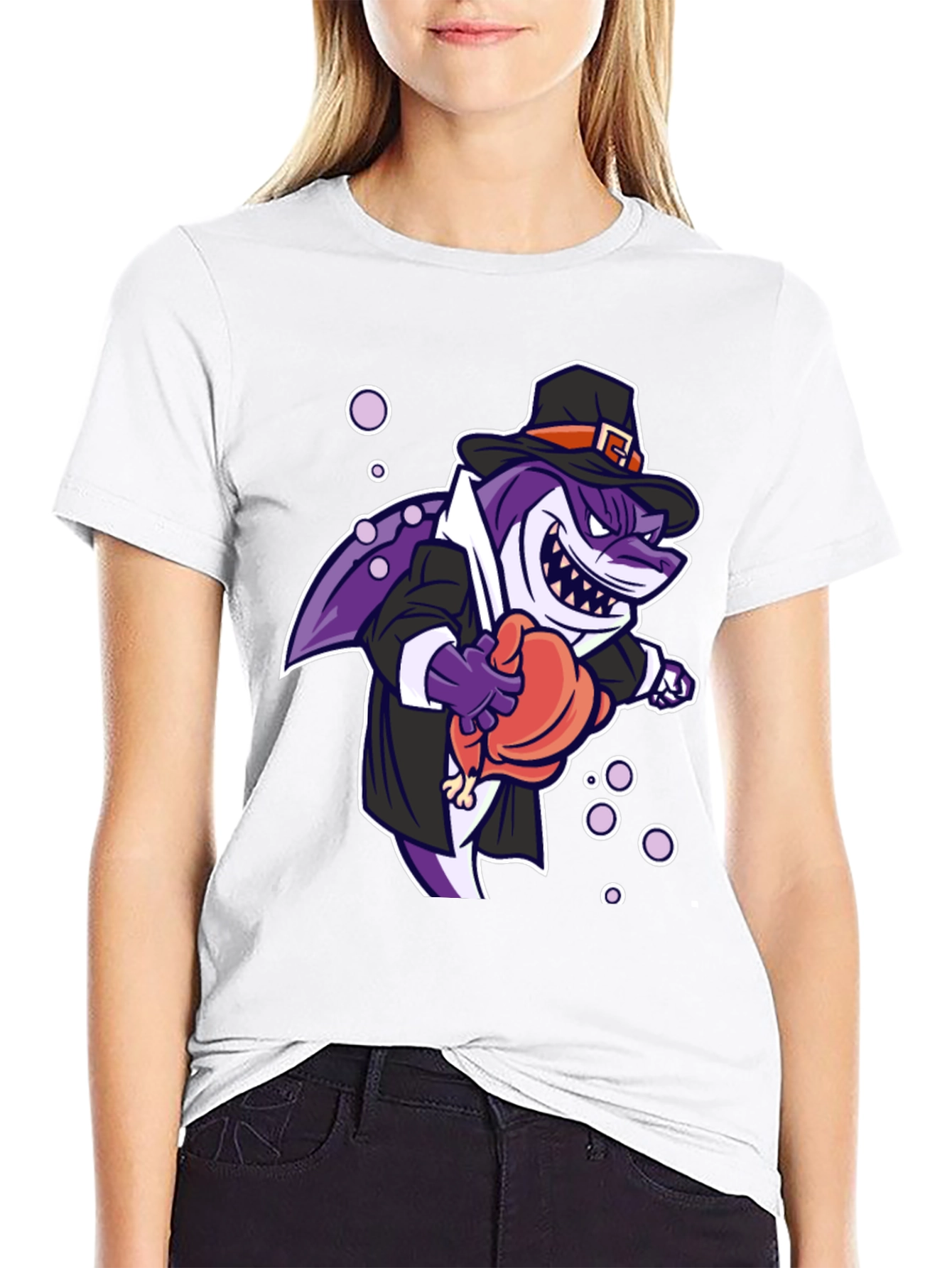 Thanksgiving Shark T-Shirt