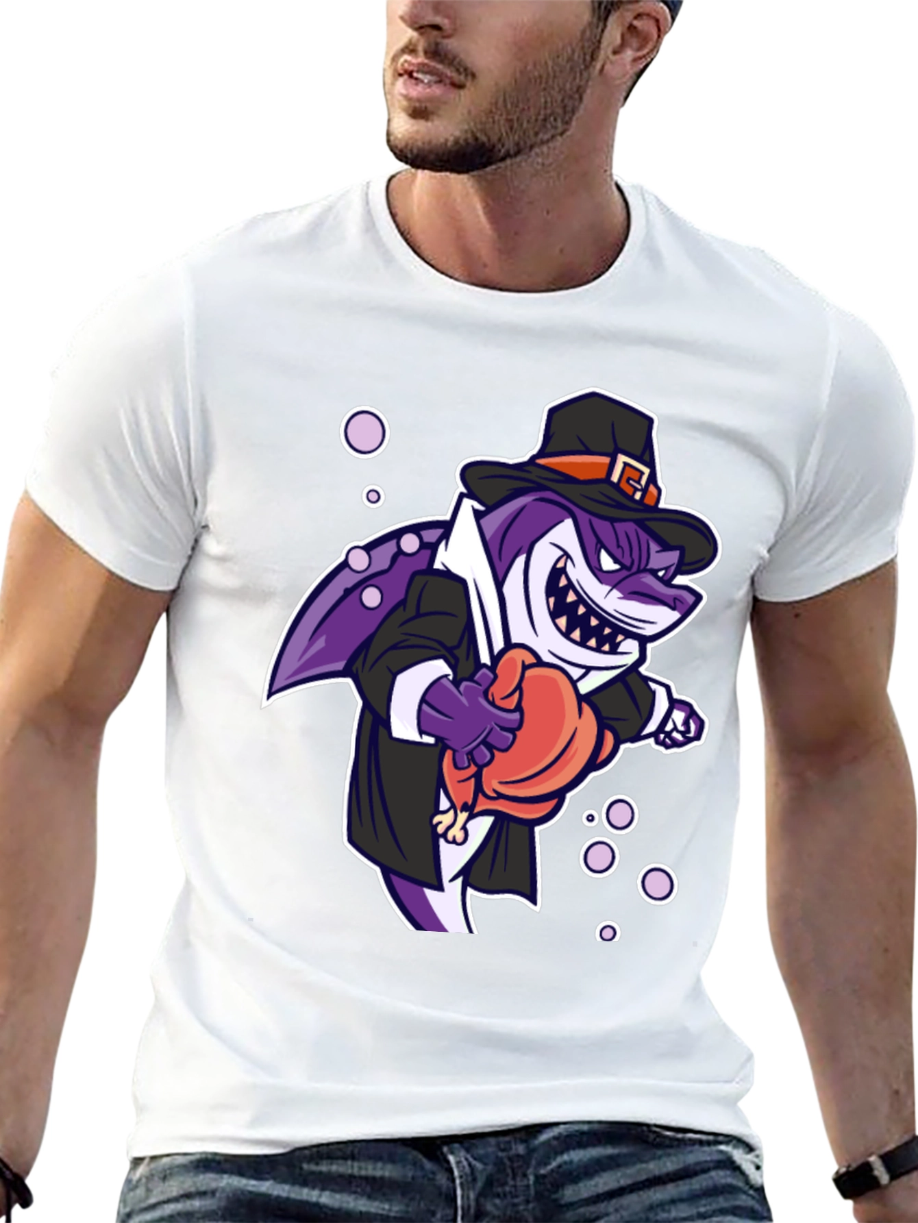 Thanksgiving Shark T-Shirt