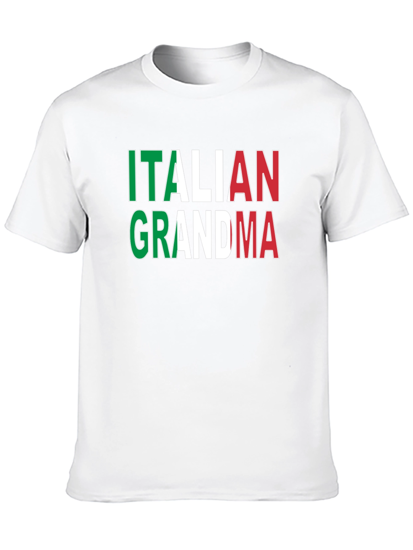 Italian Grandma T-Shirt - Italy Flag Pride