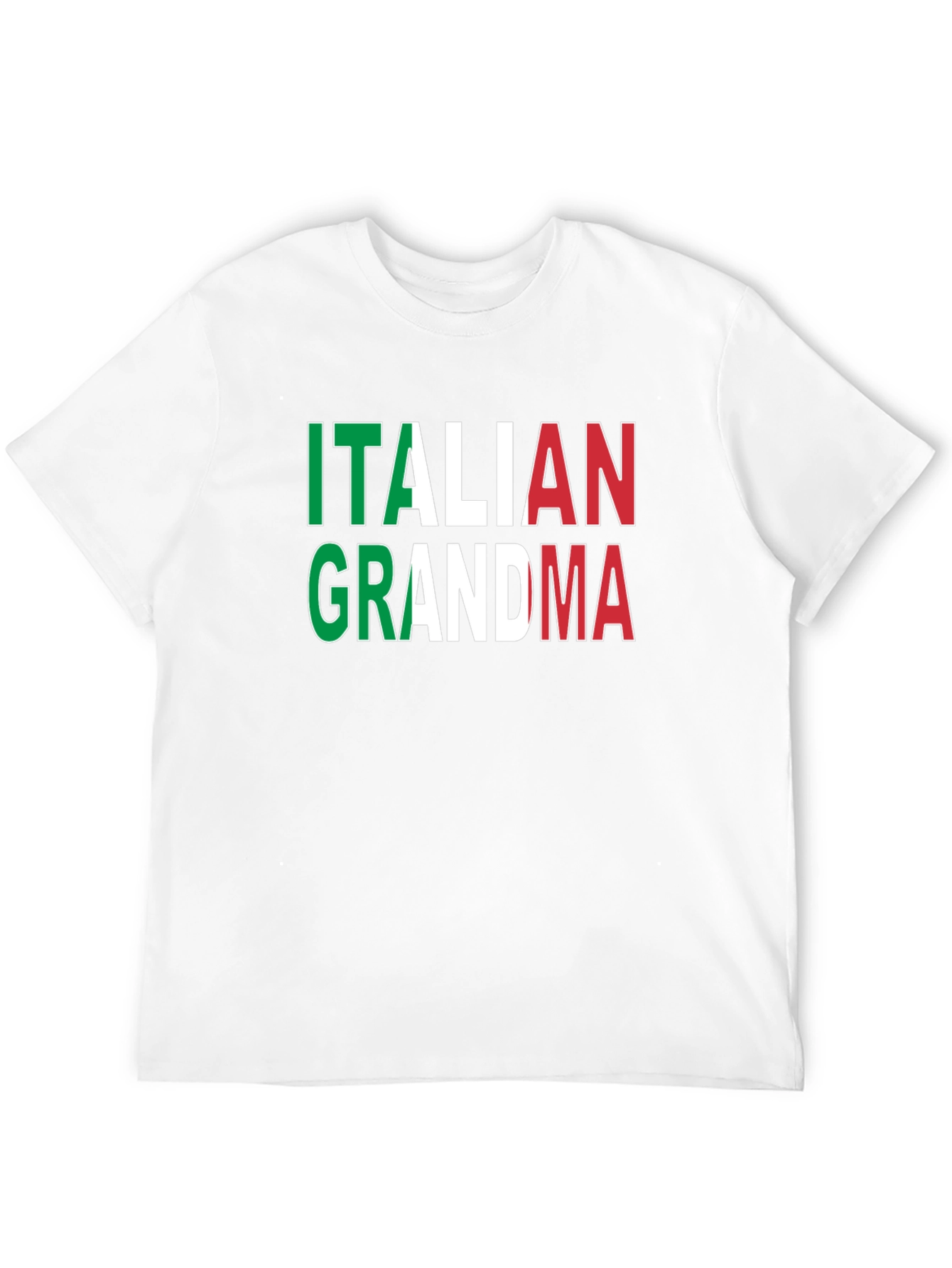 Italian Grandma T-Shirt - Italy Flag Pride