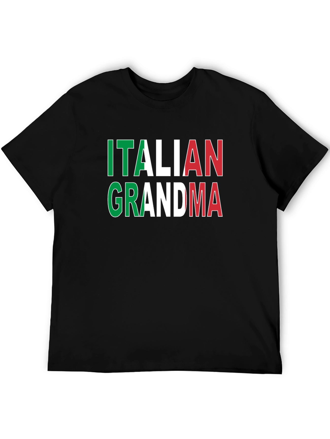 Italian Grandma T-Shirt - Italy Flag Pride