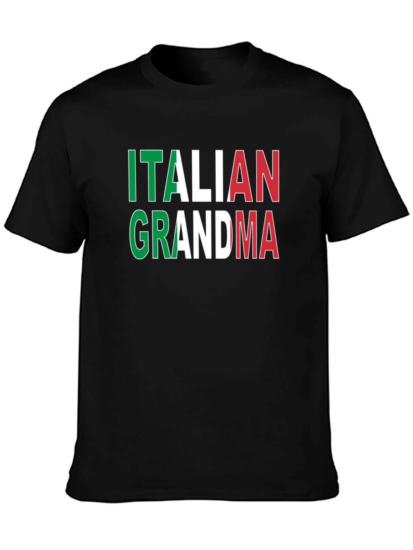 Italian Grandma T-Shirt - Italy Flag Pride