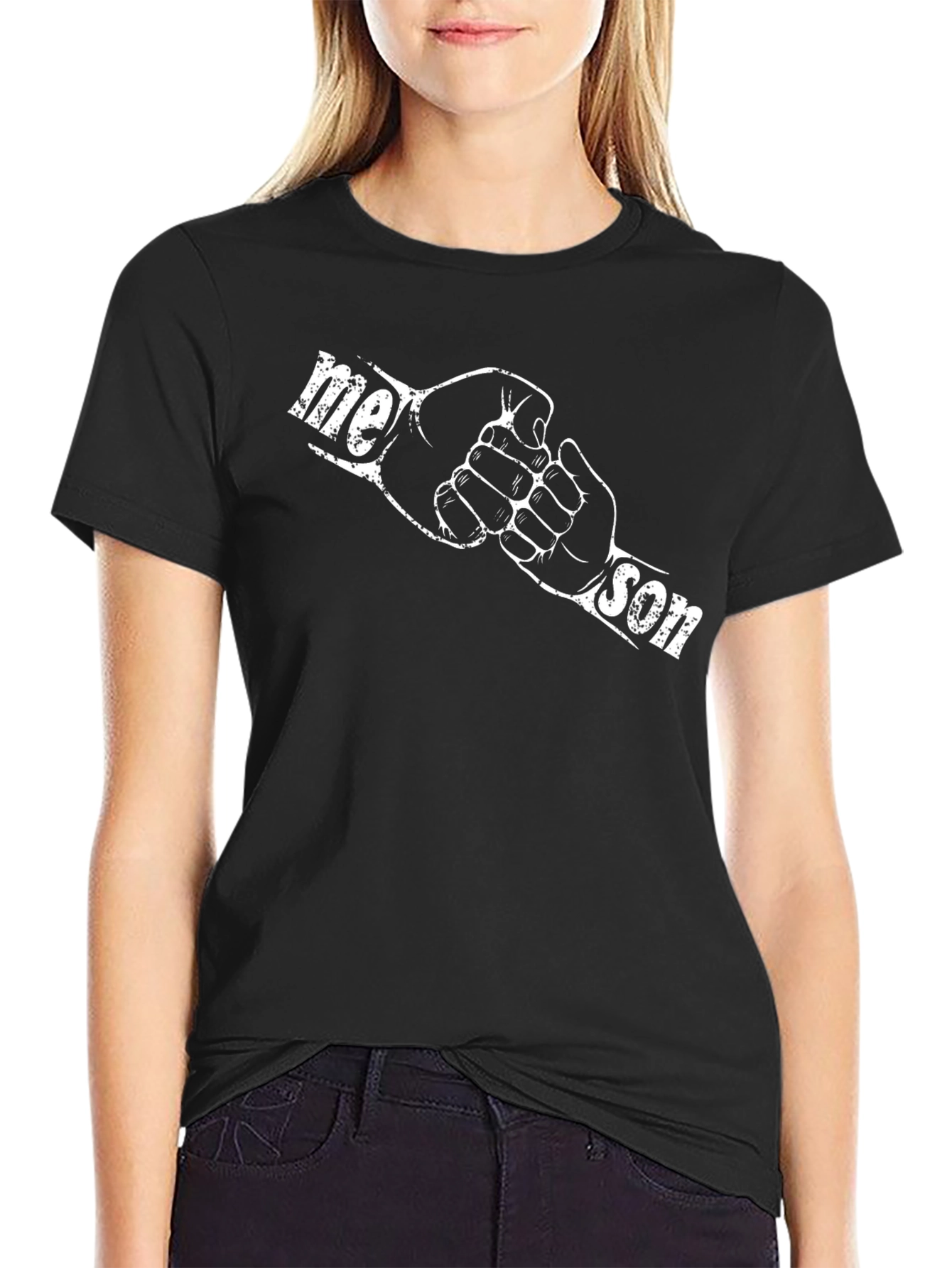 Me and Son Graphic T-Shirt Fathers Day Gift