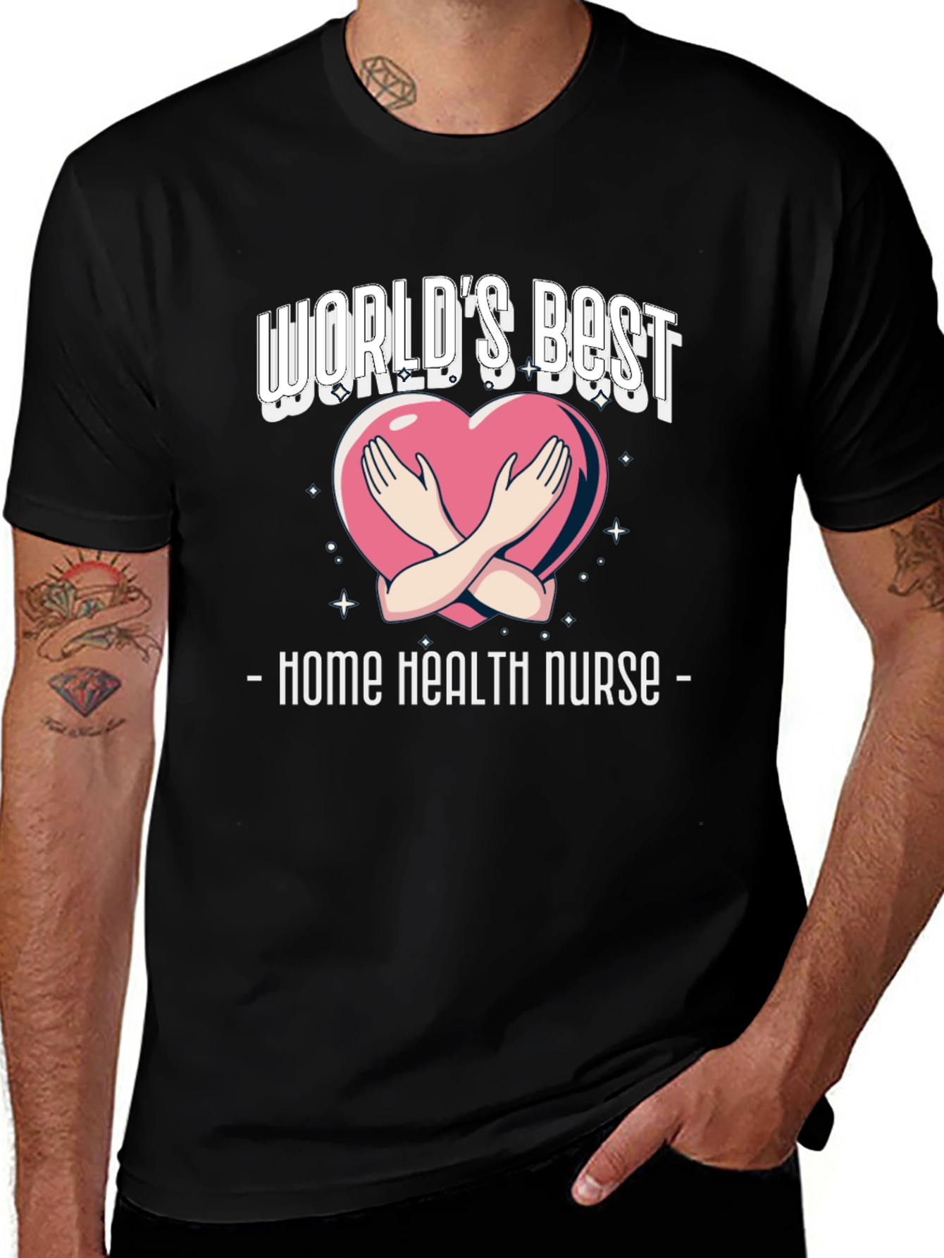 Home Health Nurse T-Shirt - Worlds Best Design