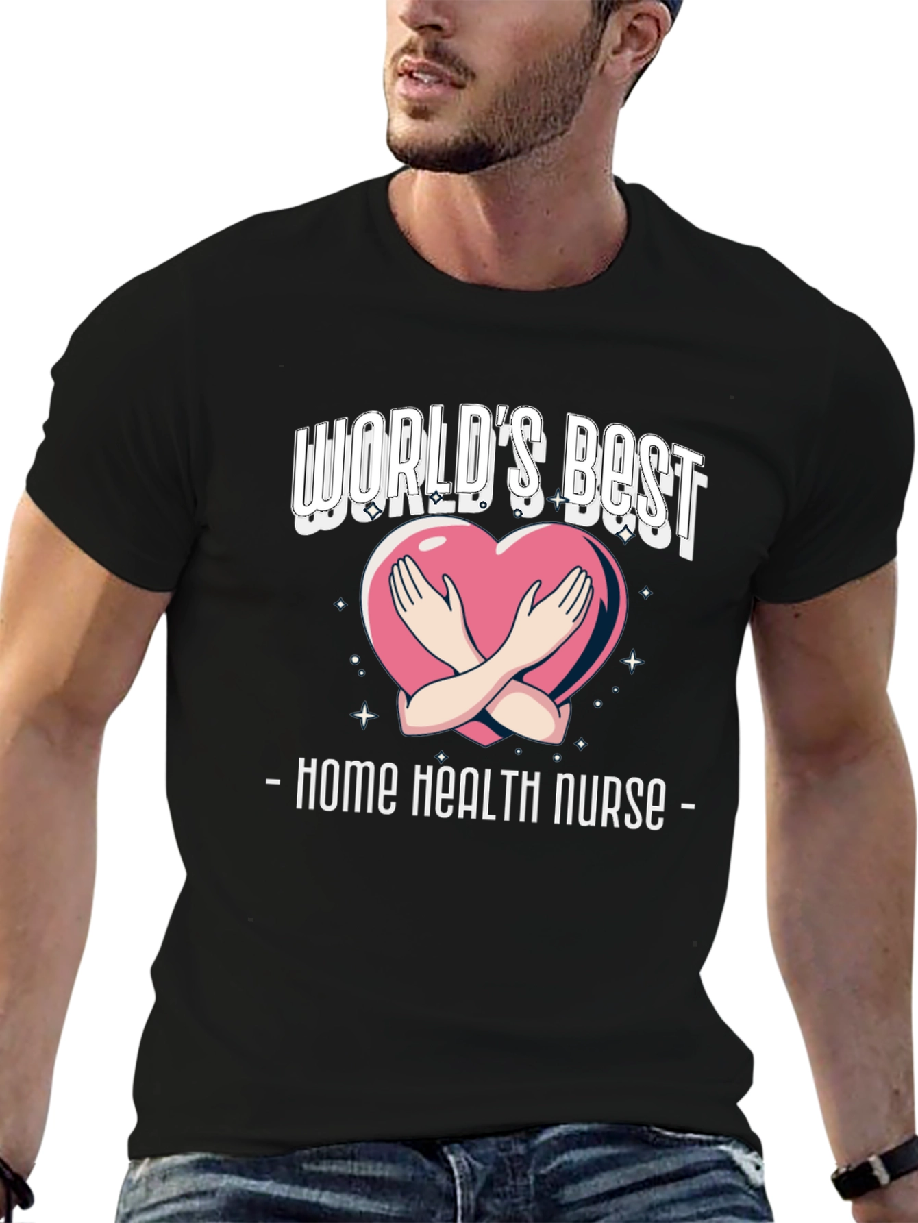 Home Health Nurse T-Shirt - Worlds Best Design