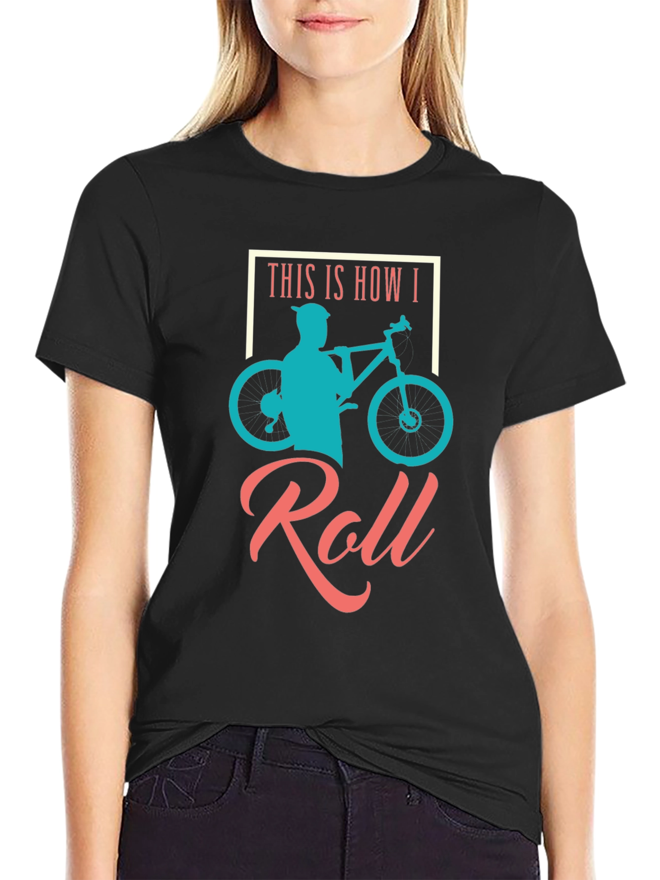 This is How I Roll - Biker Graphic Tee