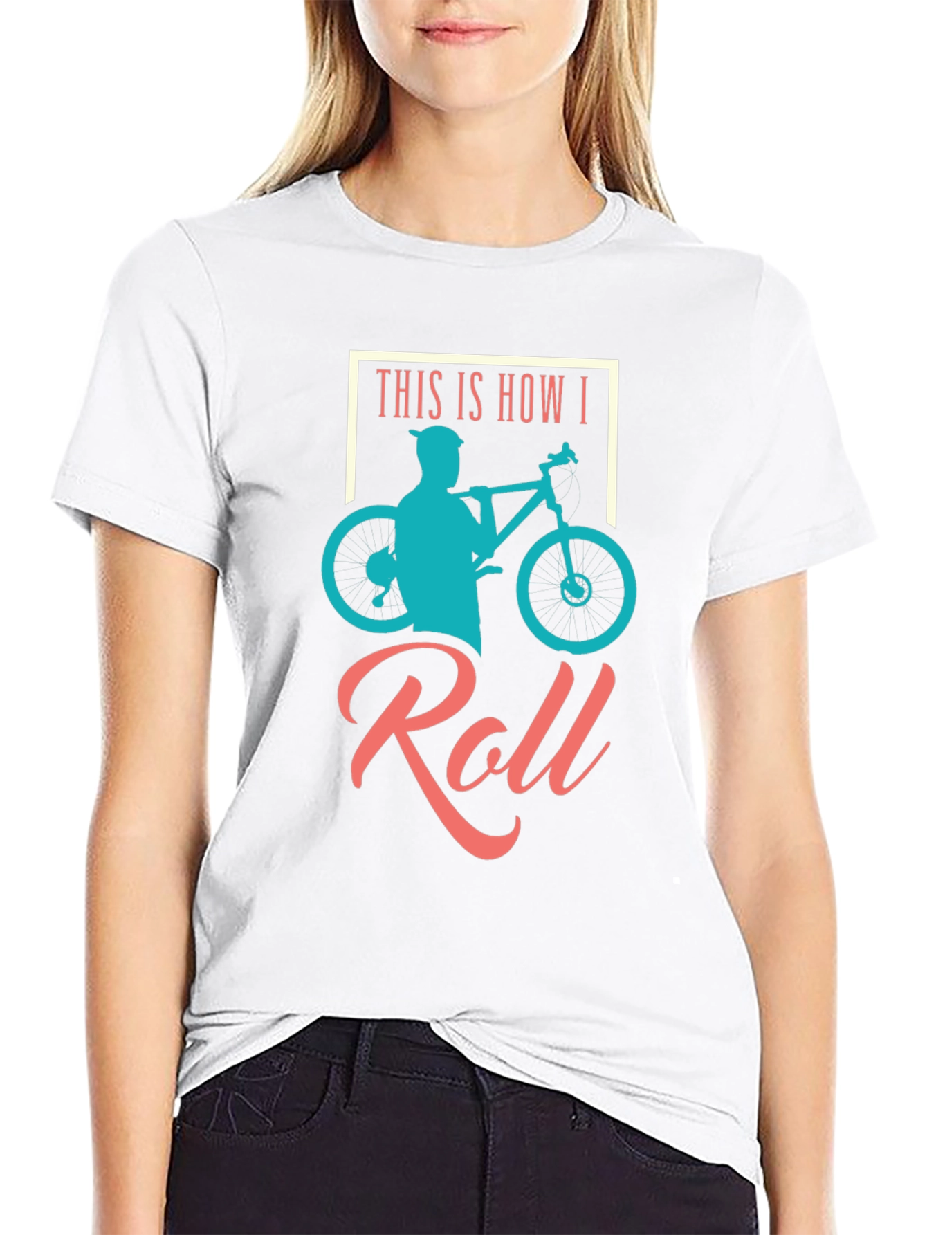 This is How I Roll - Biker Graphic Tee
