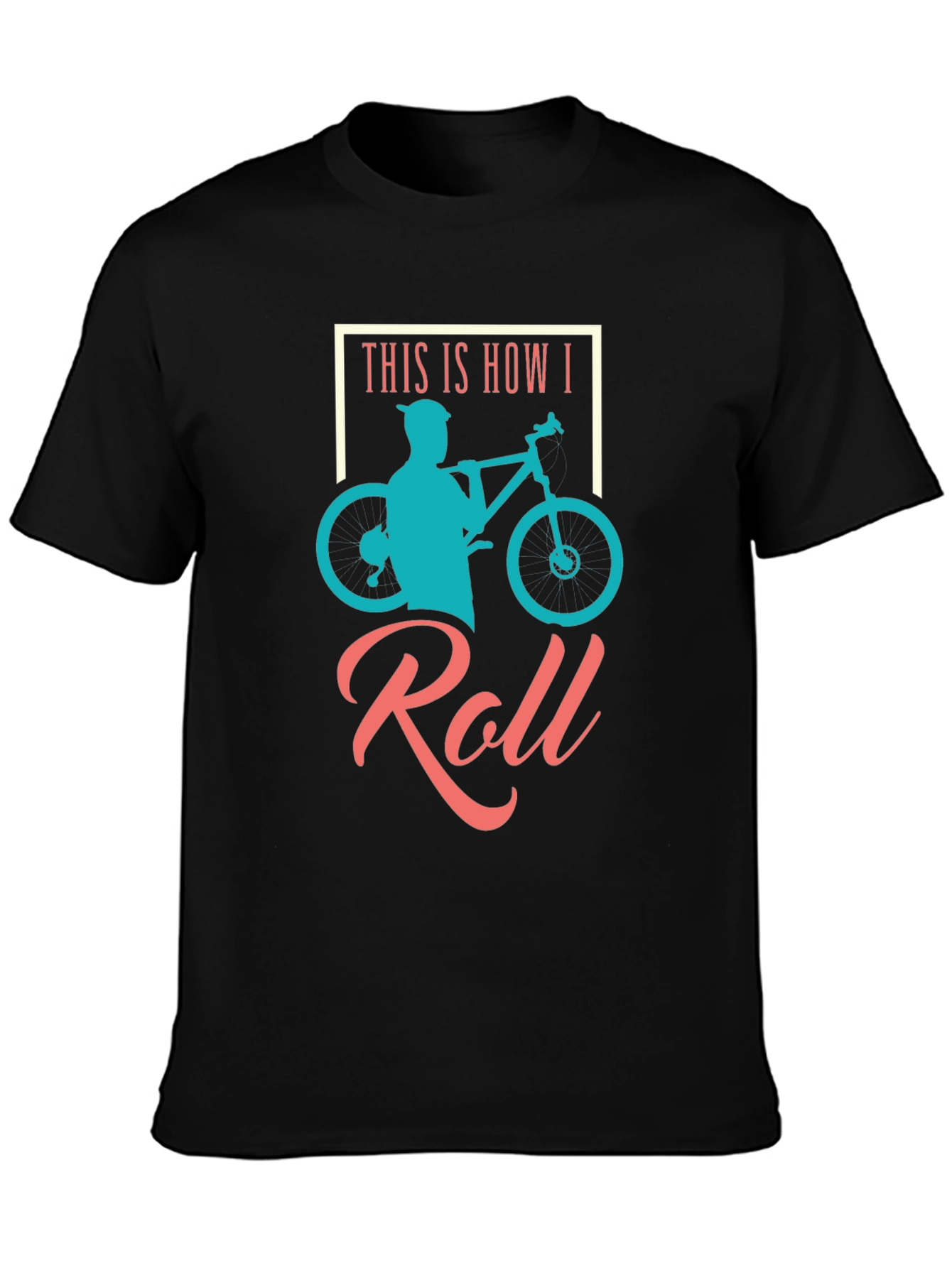 This is How I Roll - Biker Graphic Tee