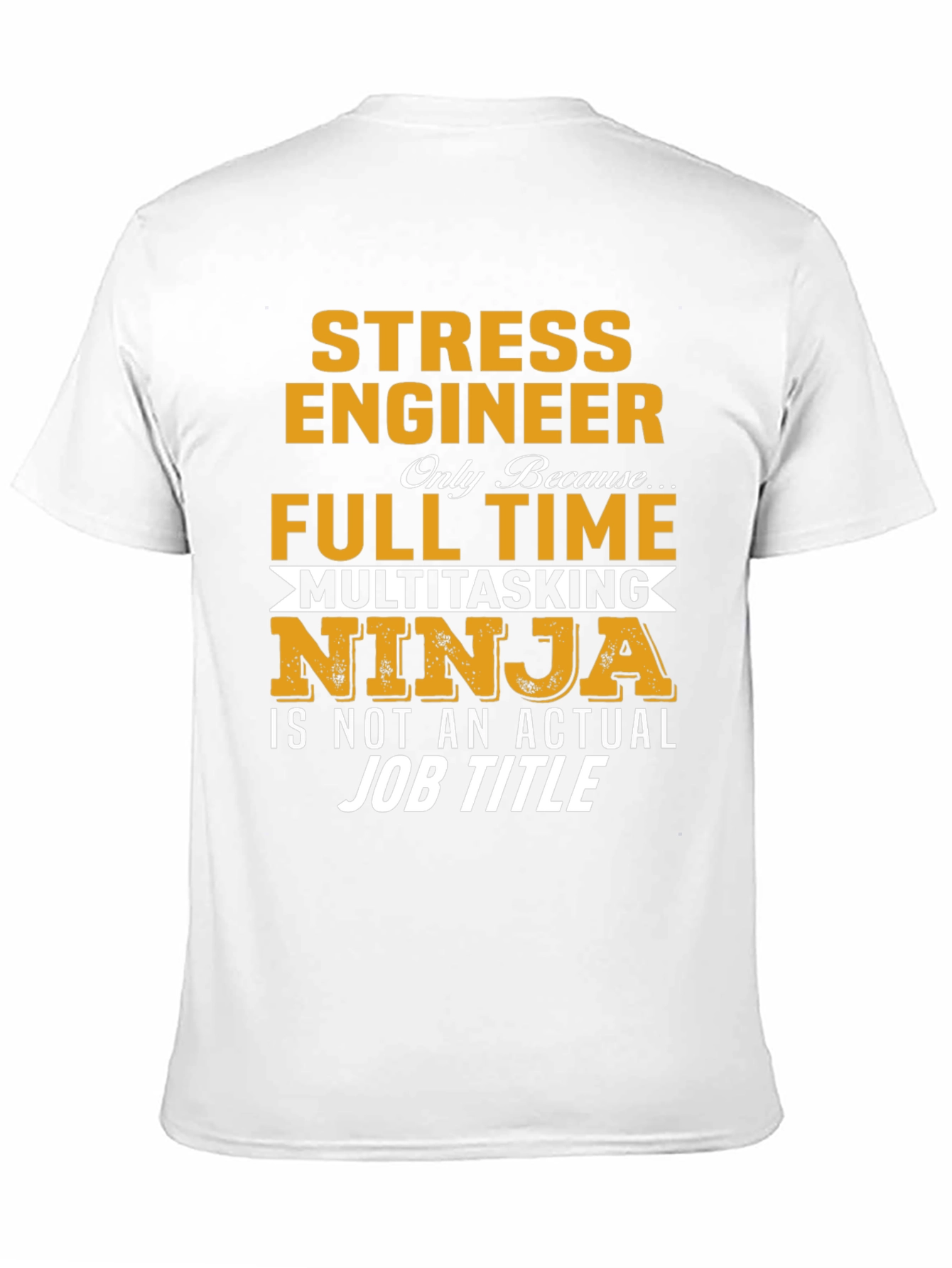 Stress Engineer Multitasking Ninja Graphic Tee