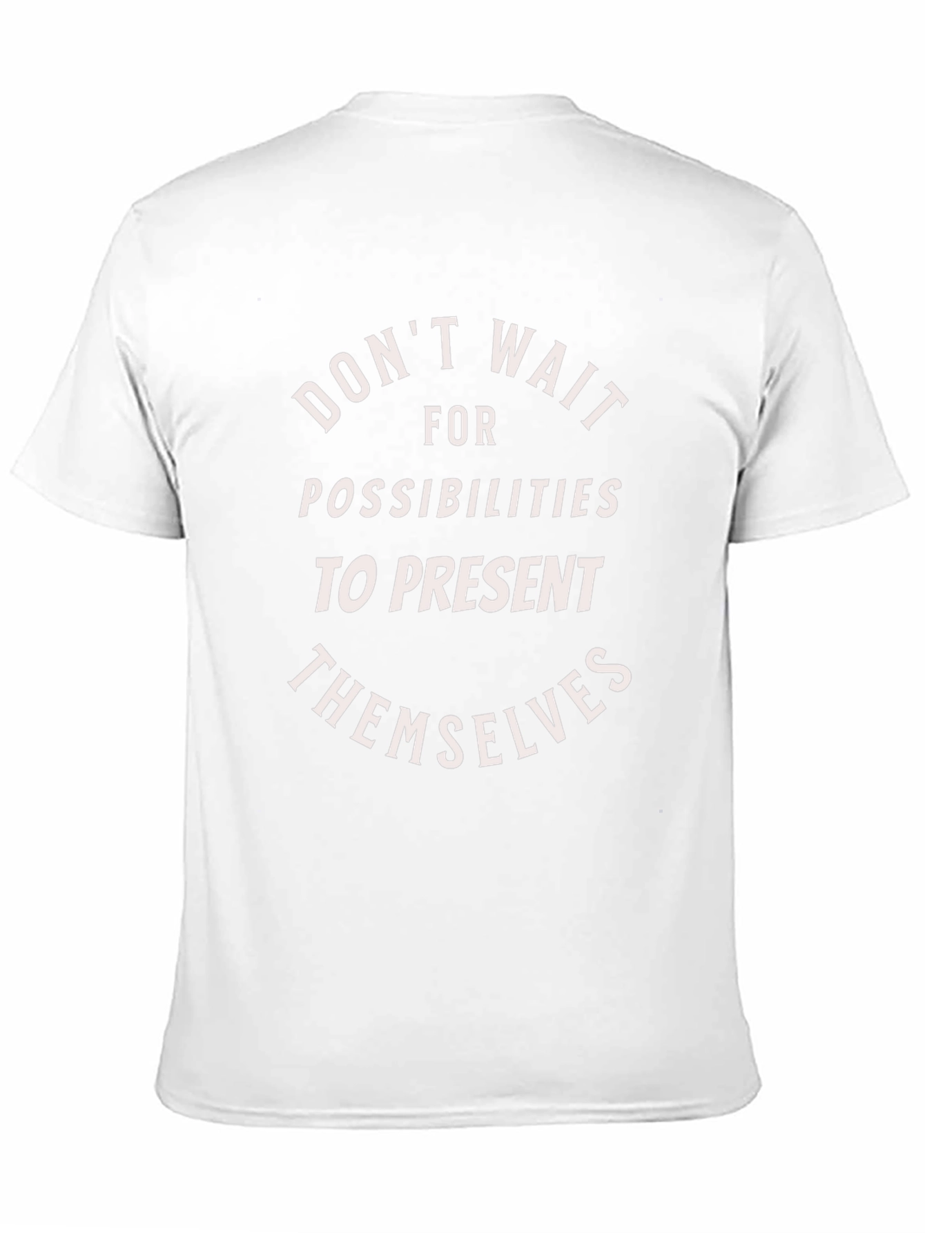 Inspirational Graphic Tee - Dont Wait