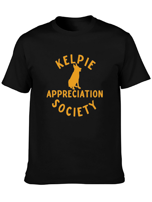 Kelpie Appreciation Society Black T-Shirt