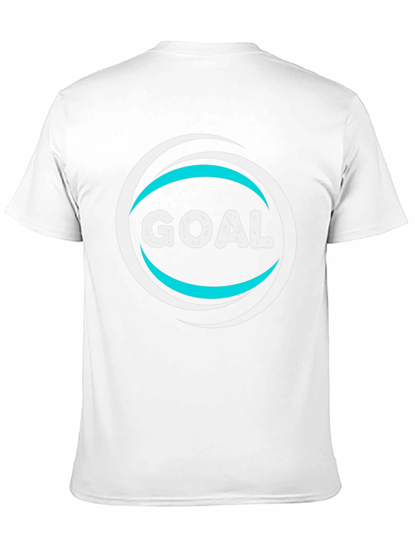 Goal T-Shirt - Black Cotton Blend Graphic Tee