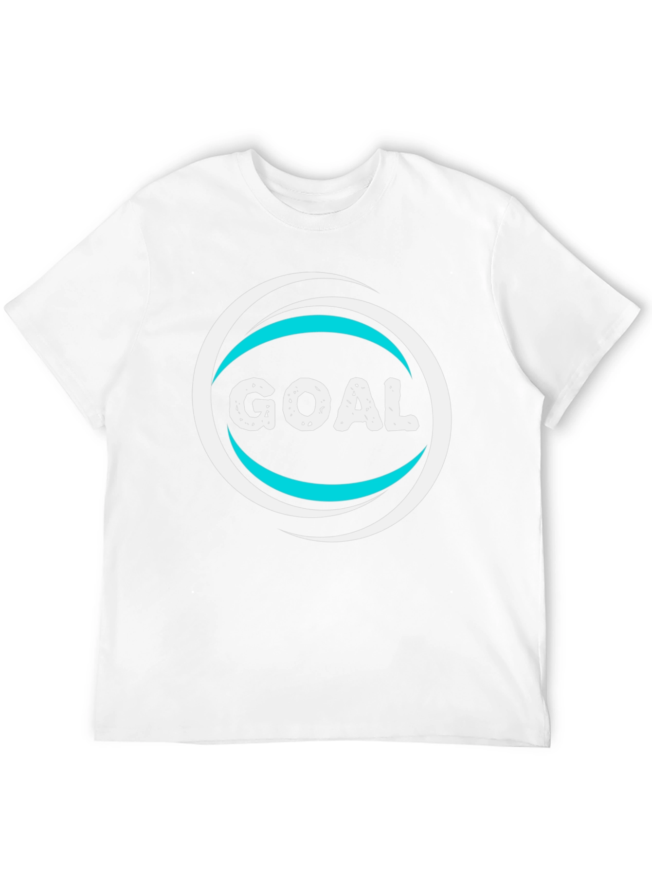 Goal T-Shirt - Black Cotton Blend Graphic Tee