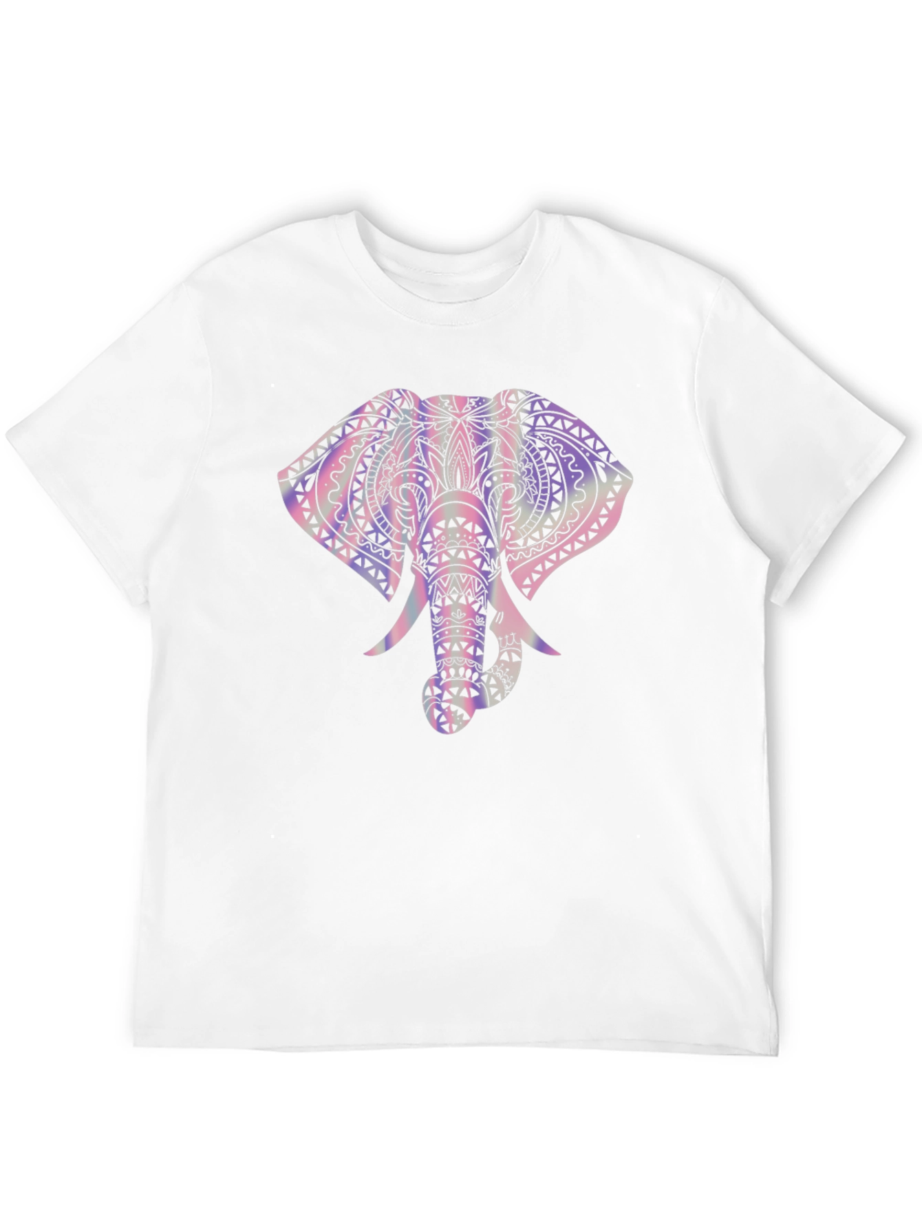 Elephant Graphic Tee - Trendy Mens Black T-Shirt