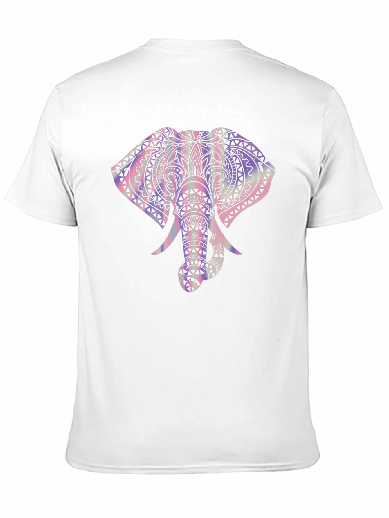 Elephant Graphic Tee - Trendy Mens Black T-Shirt