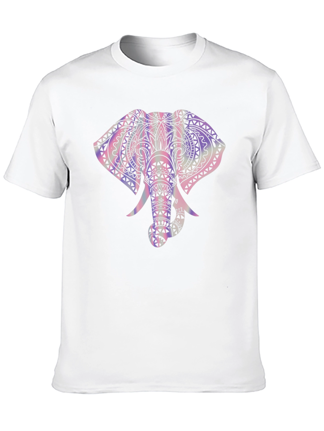 Elephant Graphic Tee - Trendy Mens Black T-Shirt