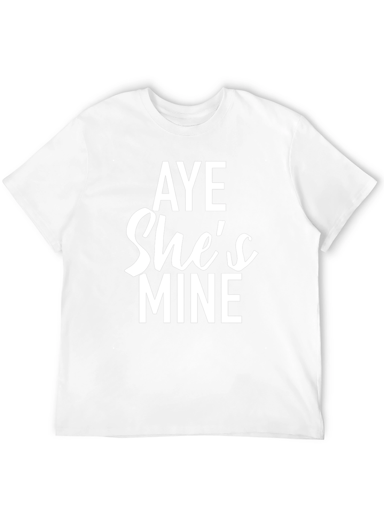 Aye Shes Mine Graphic Tee - Black Cotton Blend