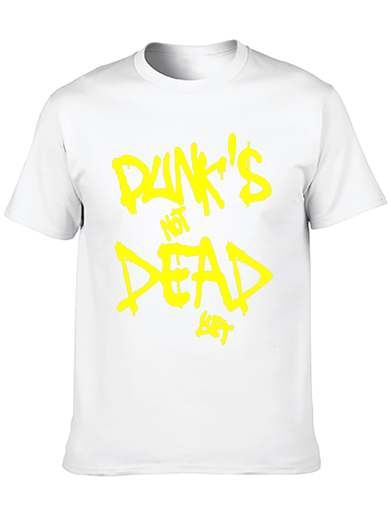 Punks Not Dead T-Shirt - Black Graphic Tee