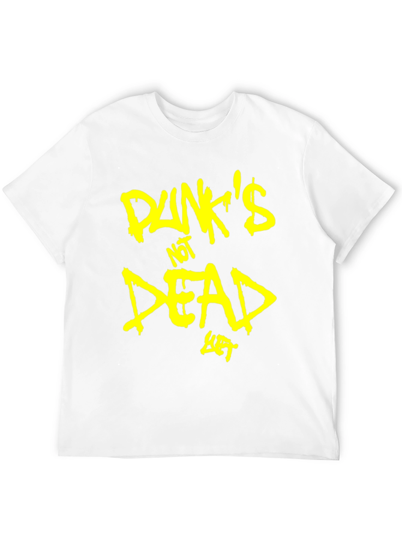 Punks Not Dead T-Shirt - Black Graphic Tee