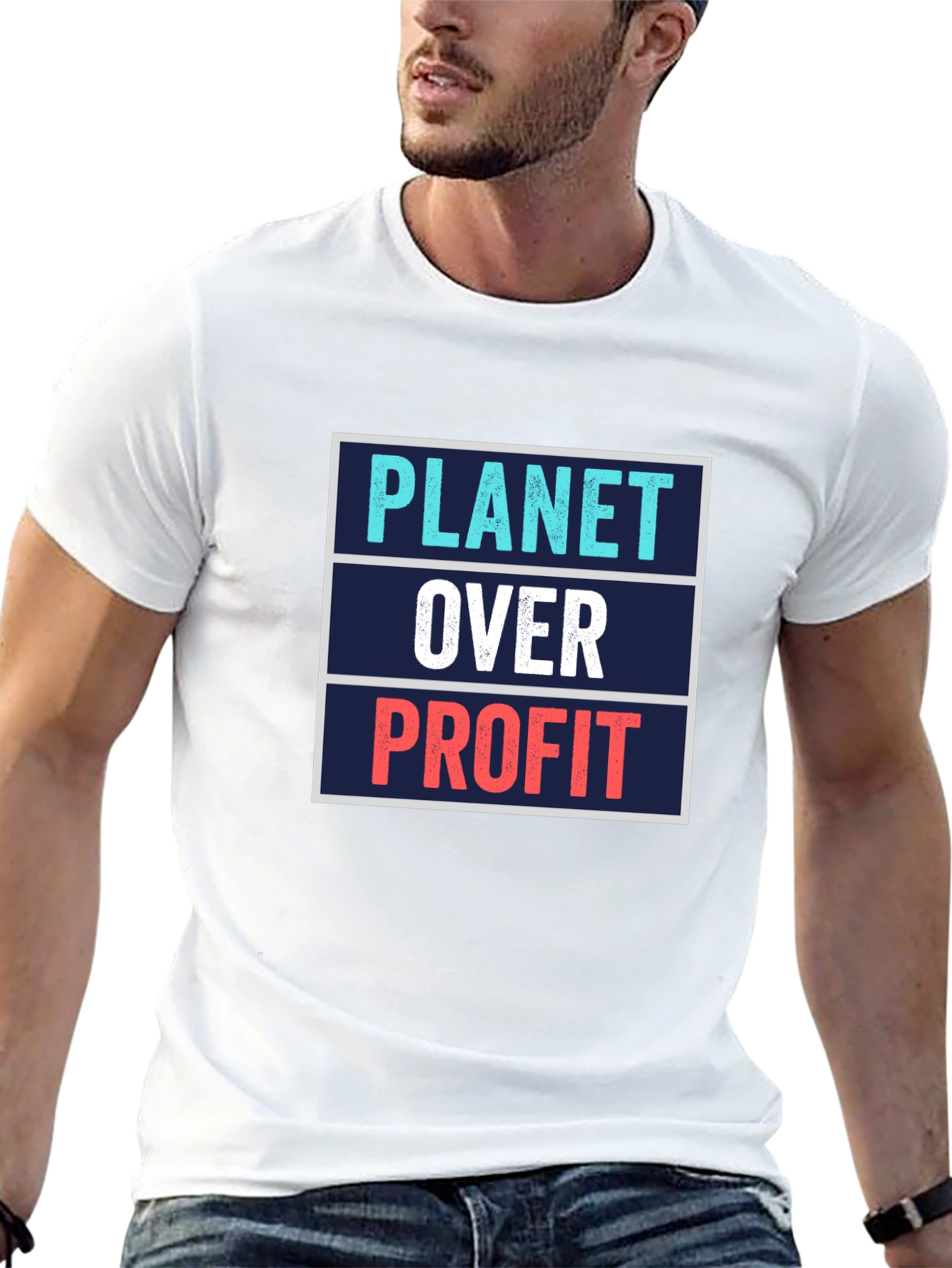 Planet Over Profit Graphic Tee