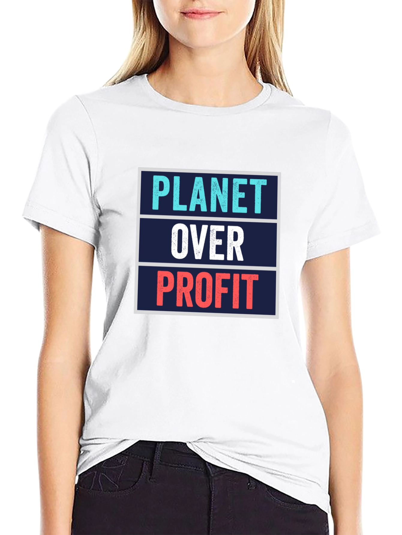 Planet Over Profit Graphic Tee