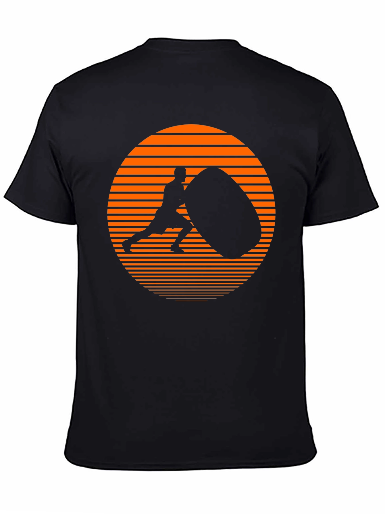 Atlas Stone Black Graphic T-Shirt