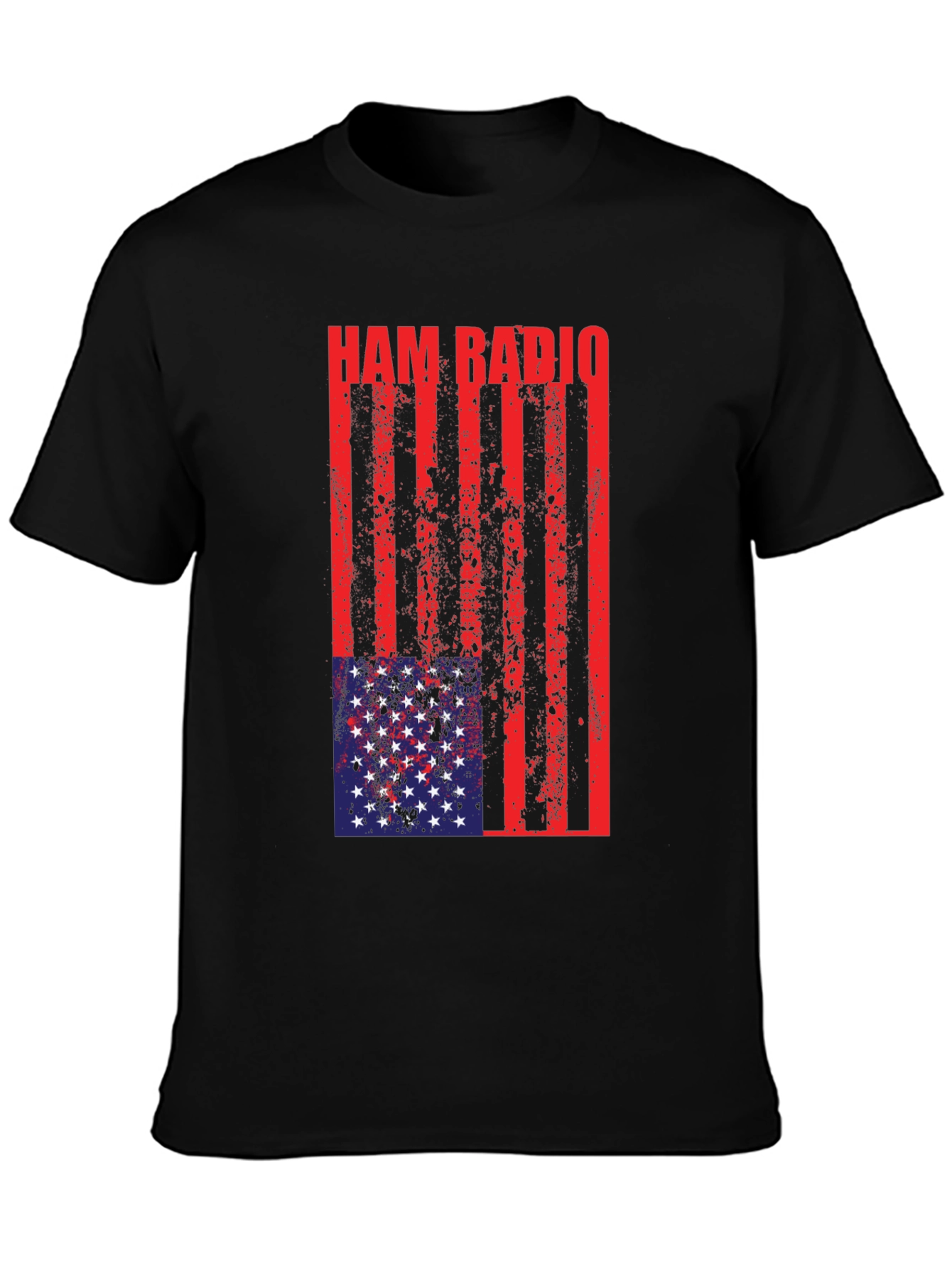 Ham Radio USA Flag T-Shirt