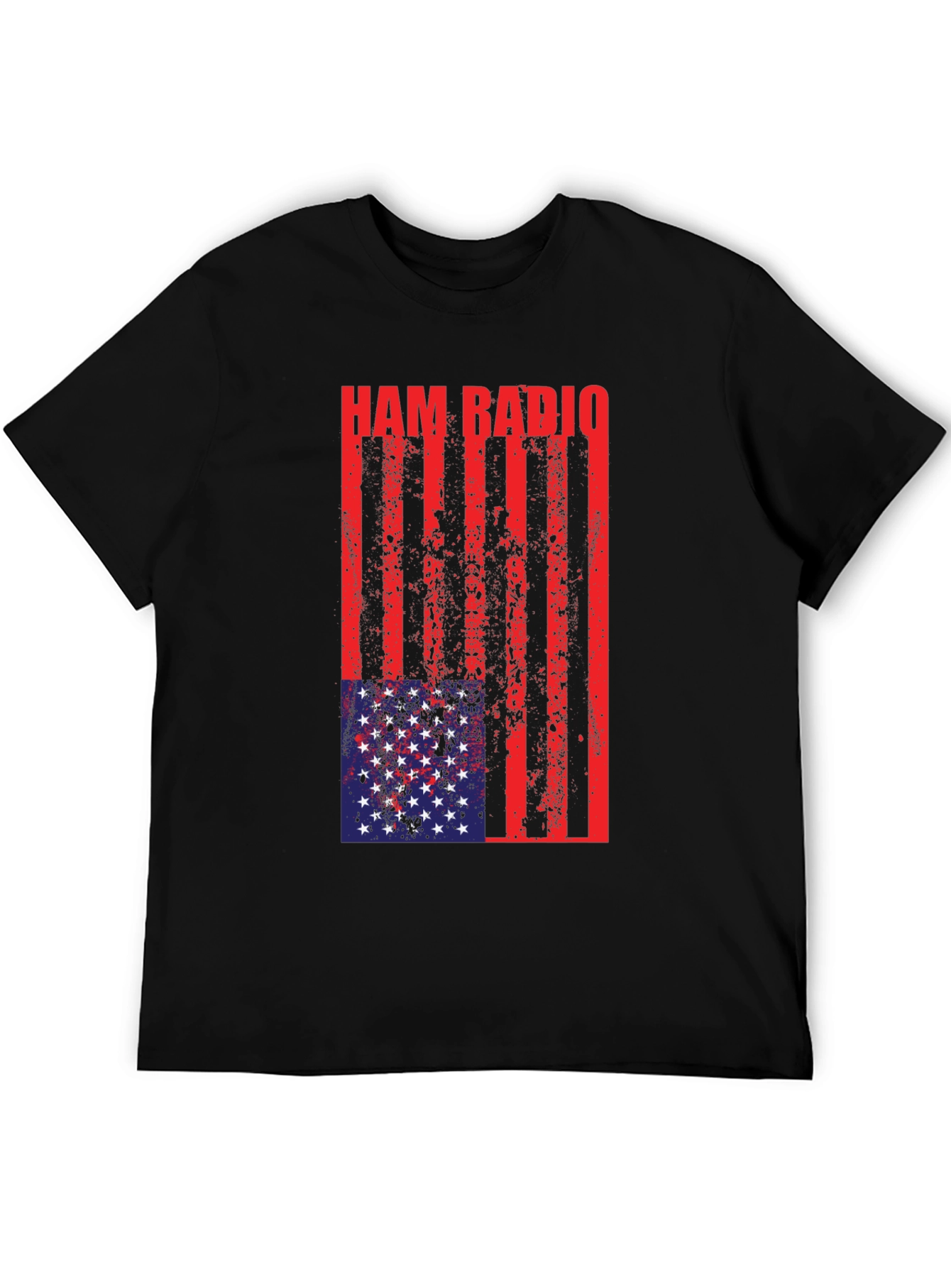 Ham Radio USA Flag T-Shirt