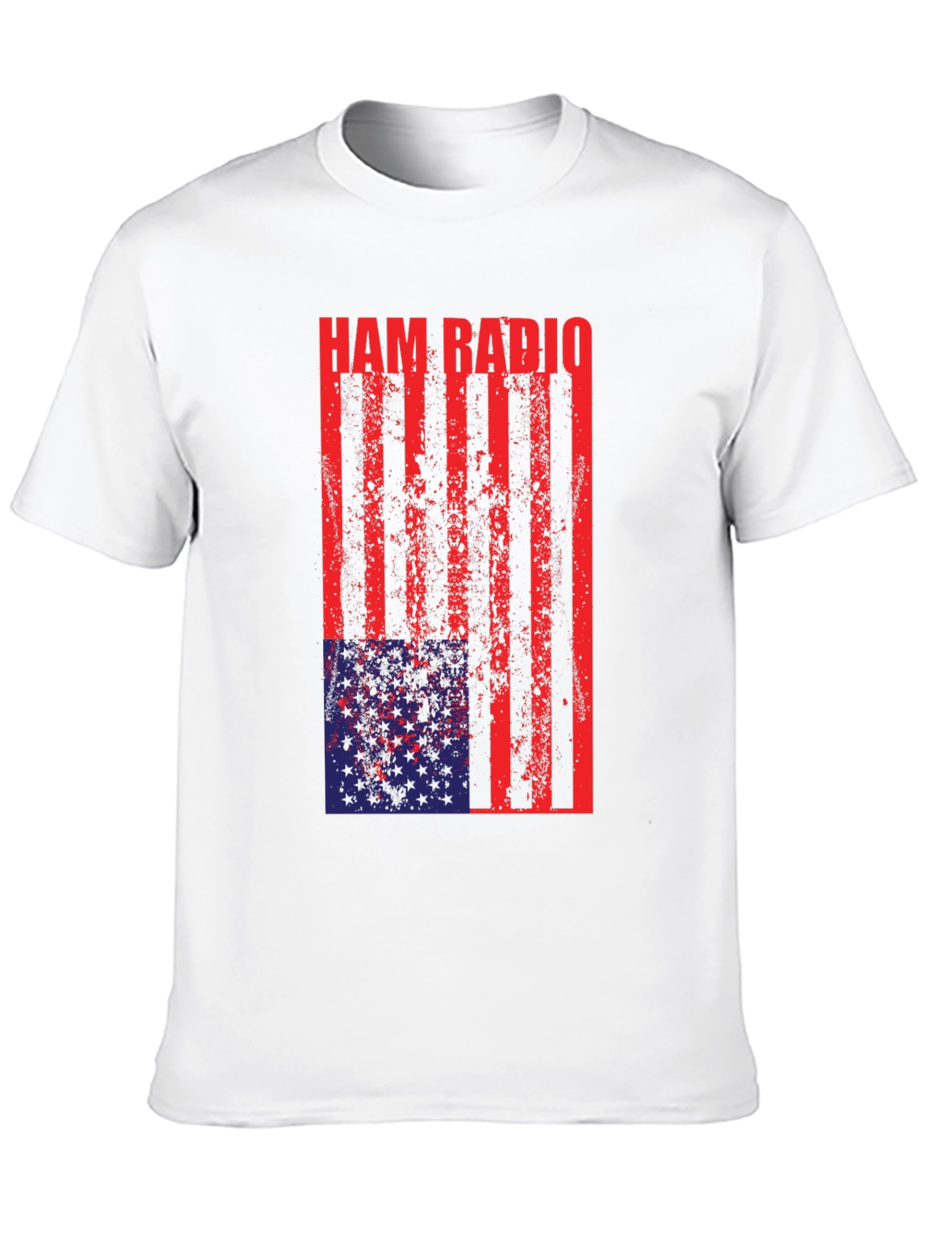 Ham Radio USA Flag T-Shirt