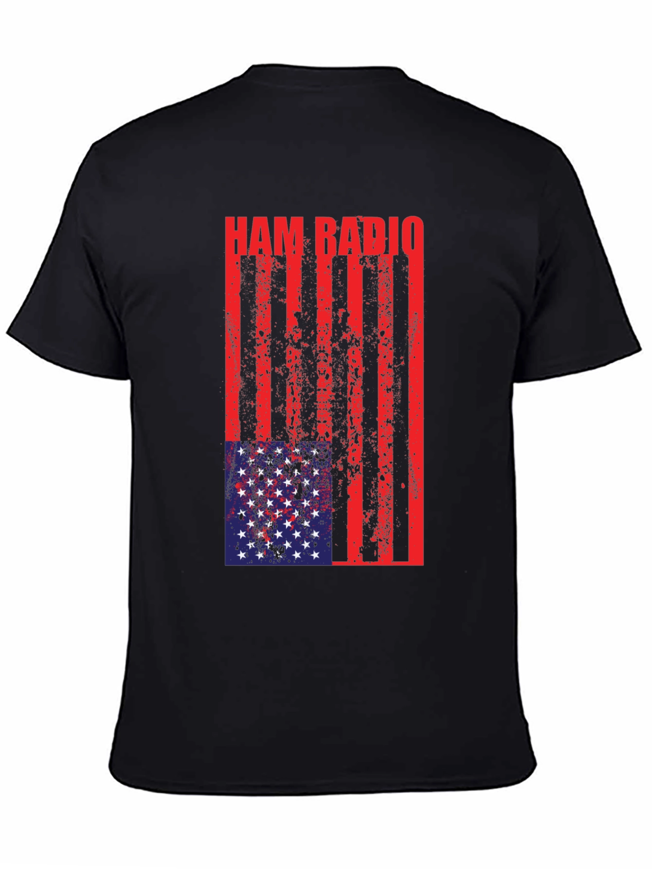 Ham Radio USA Flag T-Shirt