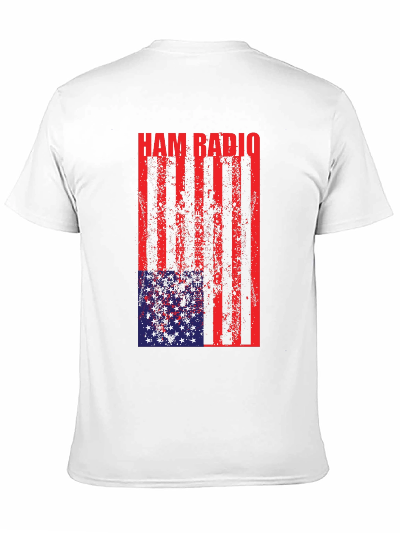 Ham Radio USA Flag T-Shirt