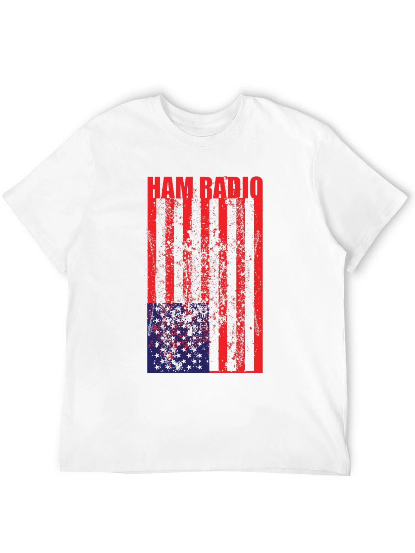 Ham Radio USA Flag T-Shirt