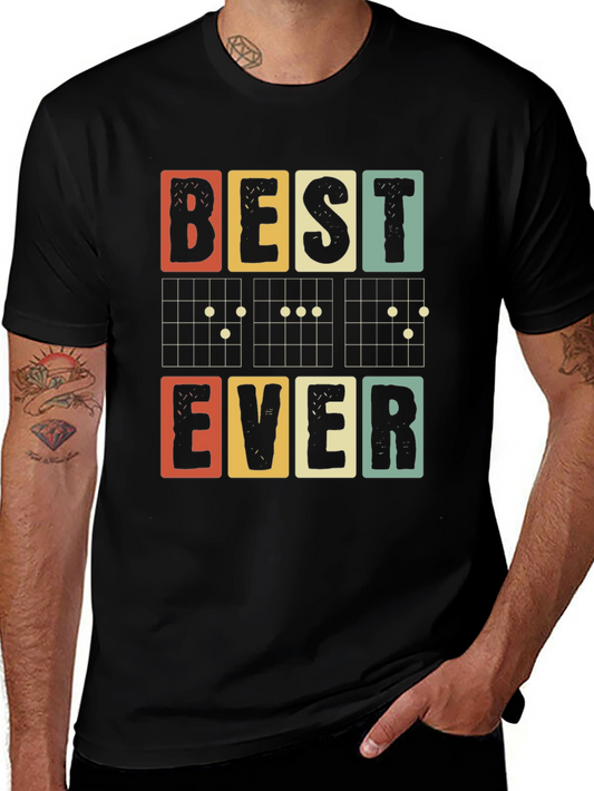 Best Ever Guitar Chord T-Shirt - Music Lover Tee