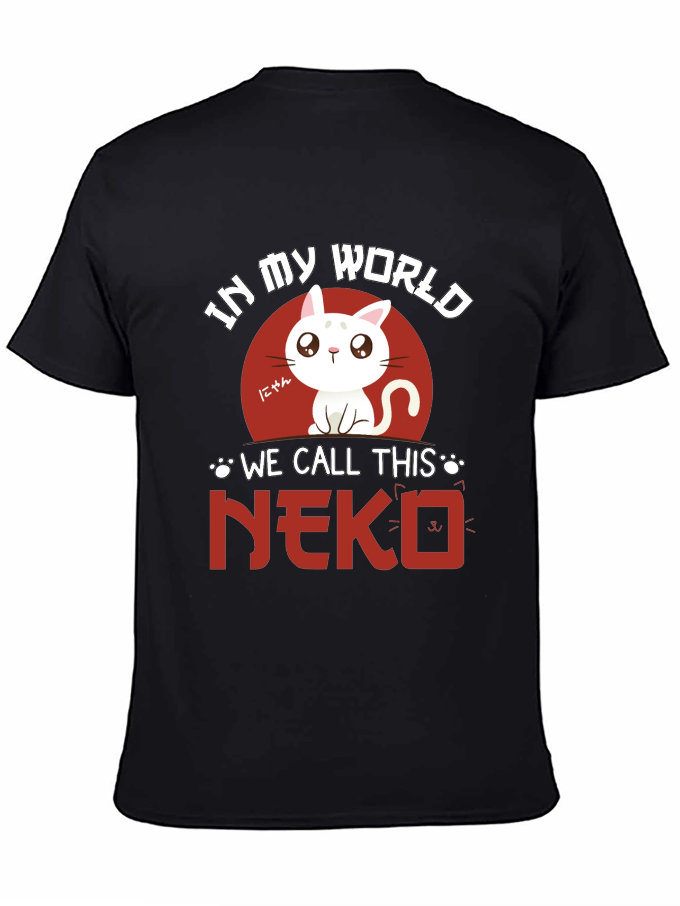 Neko Cat T-Shirt - Anime Style