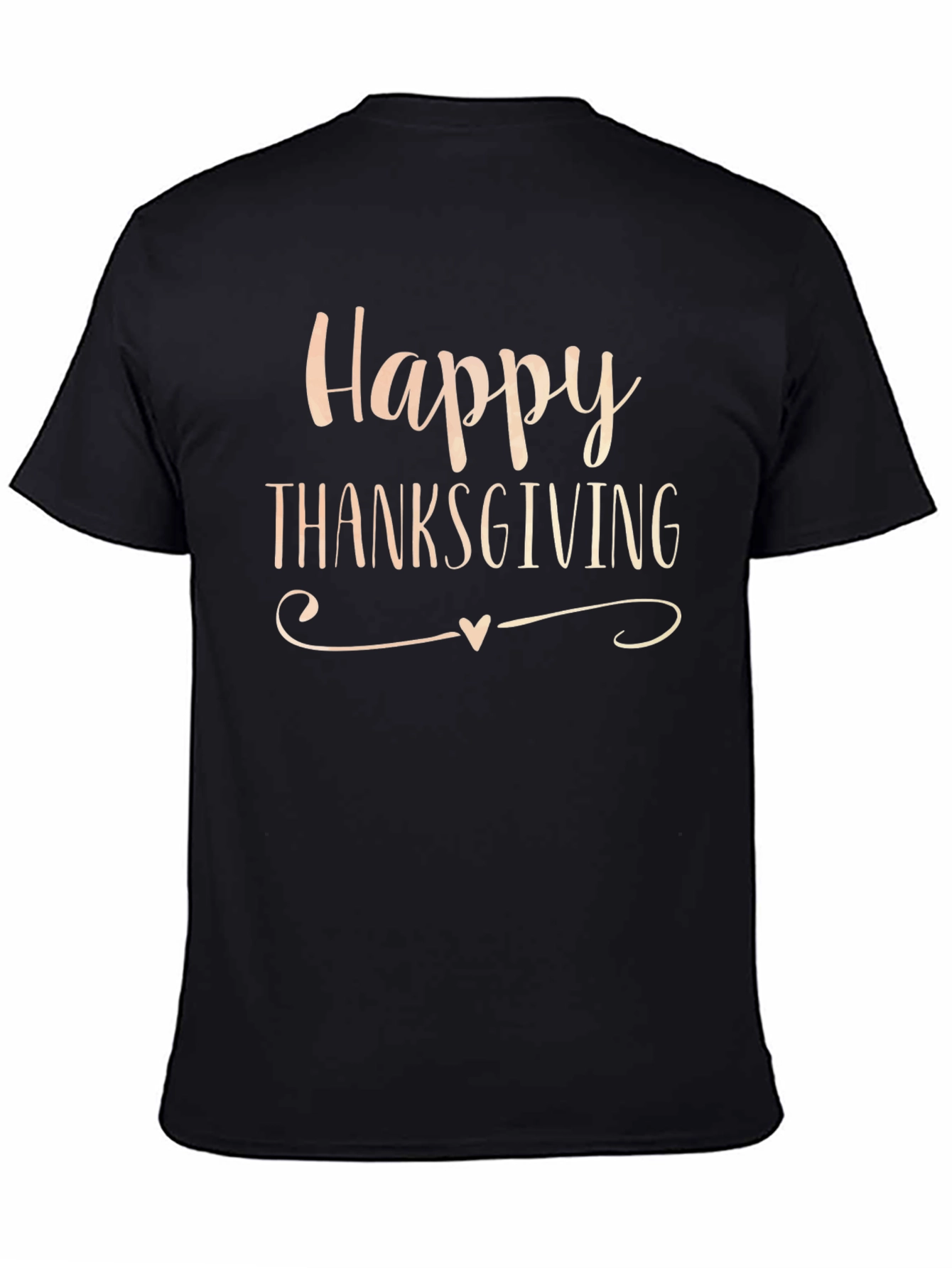 Happy Thanksgiving T-Shirt - Festive Fall Apparel