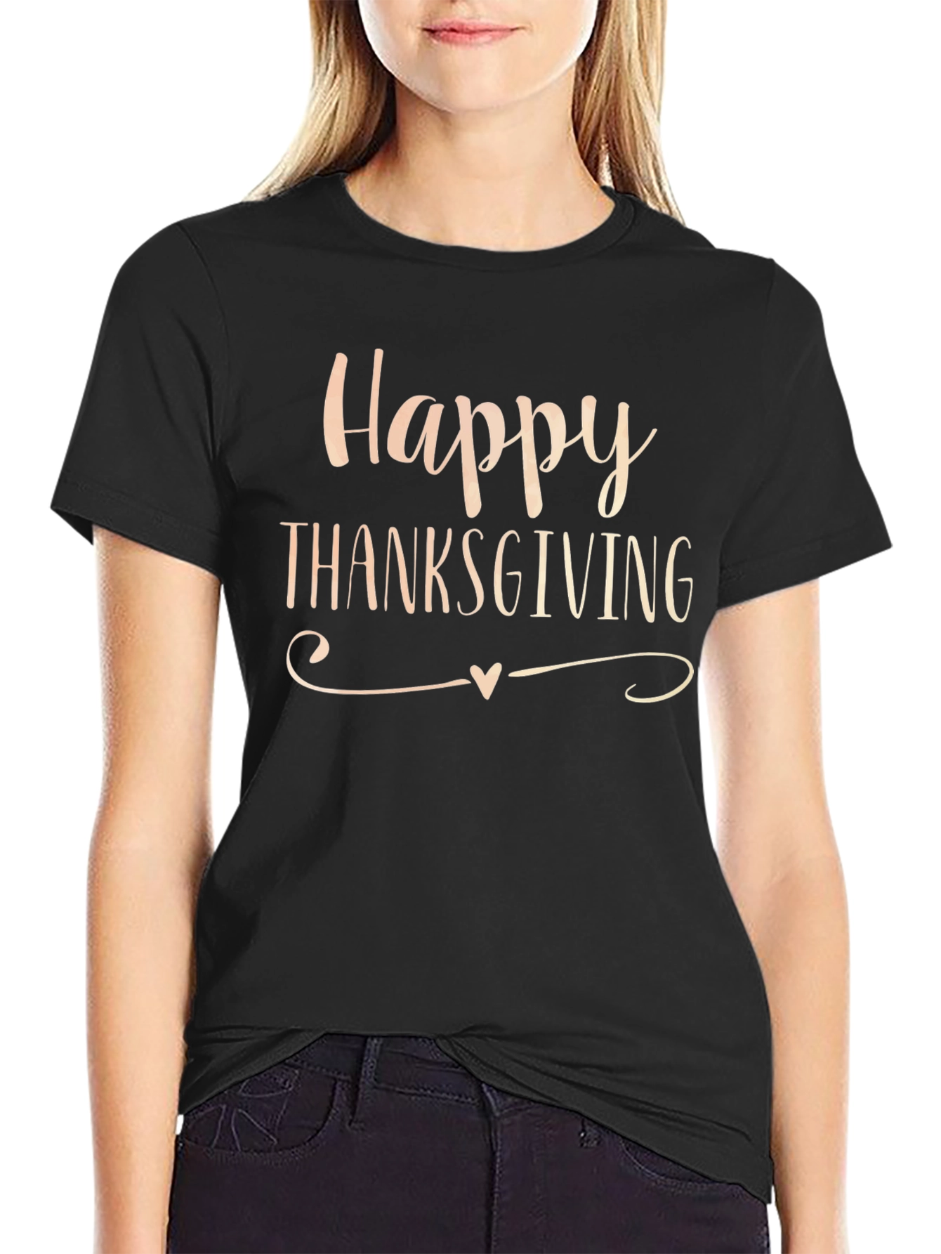 Happy Thanksgiving T-Shirt - Festive Fall Apparel