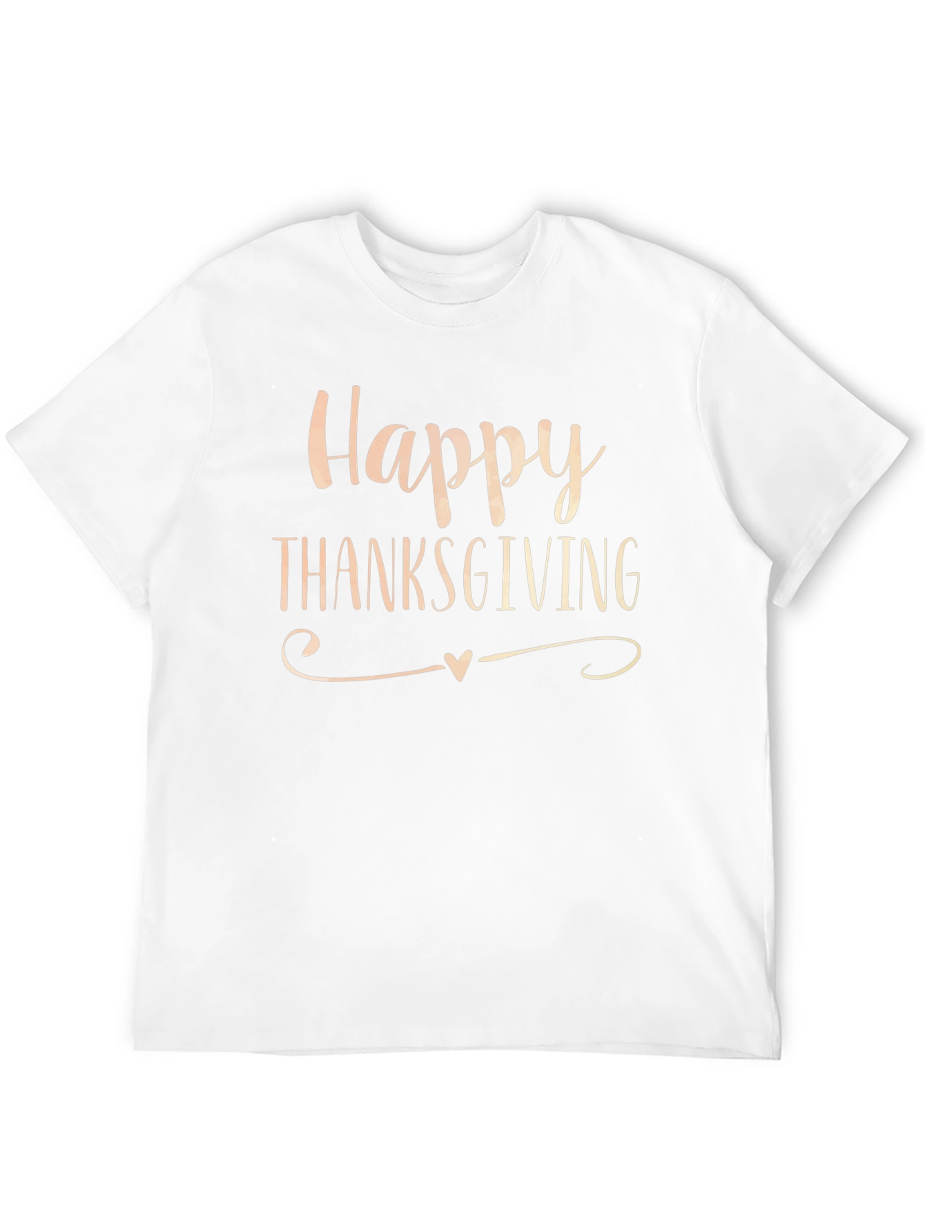 Happy Thanksgiving T-Shirt - Festive Fall Apparel