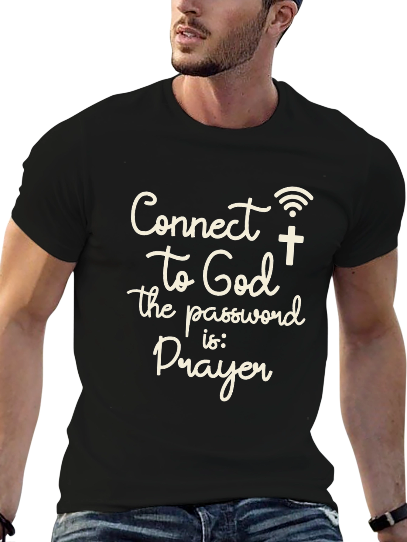Connect to God Prayer T-Shirt