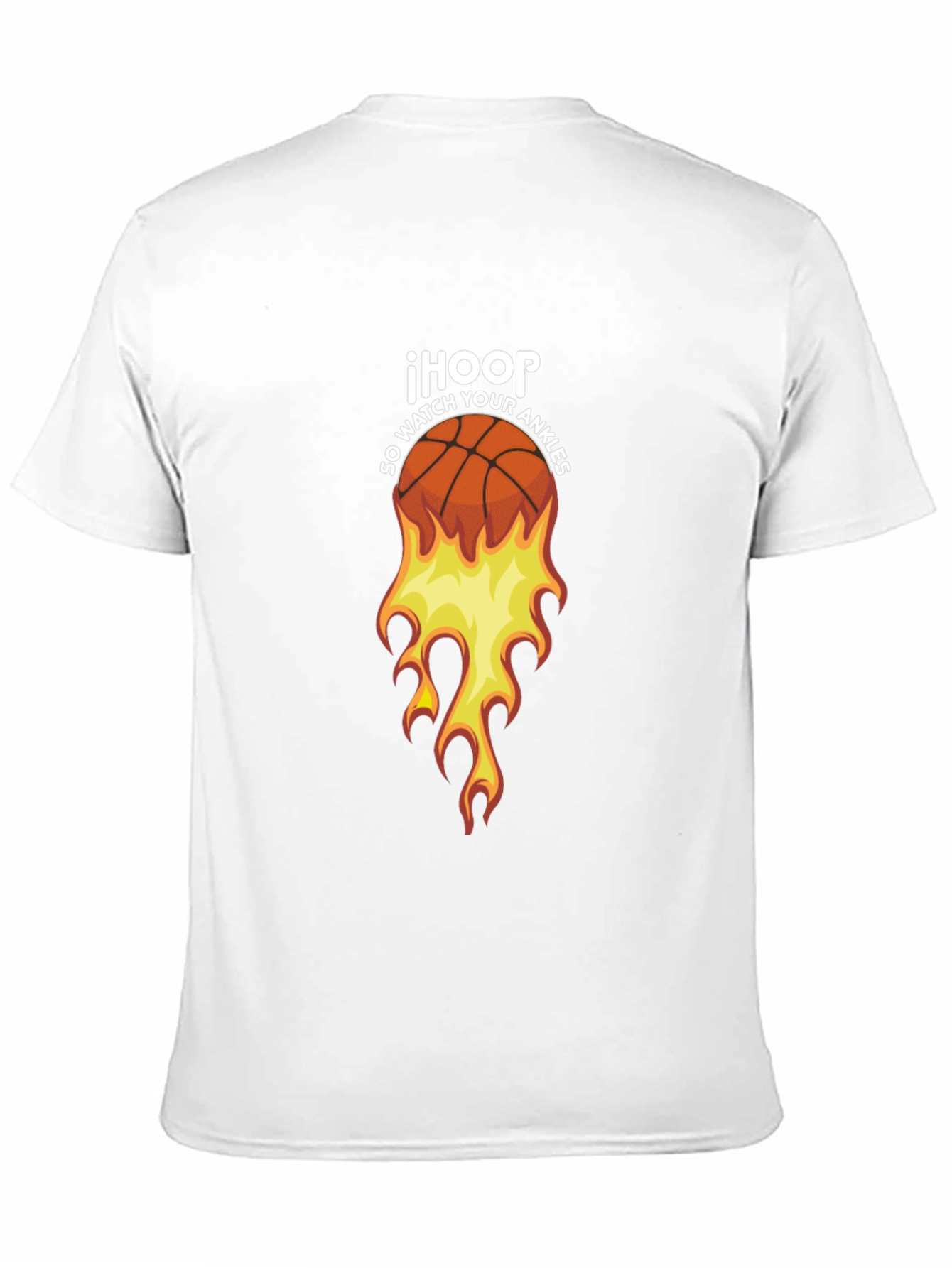 IHOOP Basketball Graphic Tee - So Watch Your Ankles!
