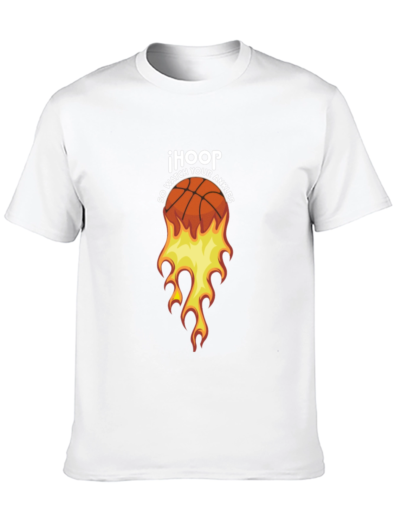IHOOP Basketball Graphic Tee - So Watch Your Ankles!