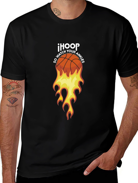 IHOOP Basketball Graphic Tee - So Watch Your Ankles!