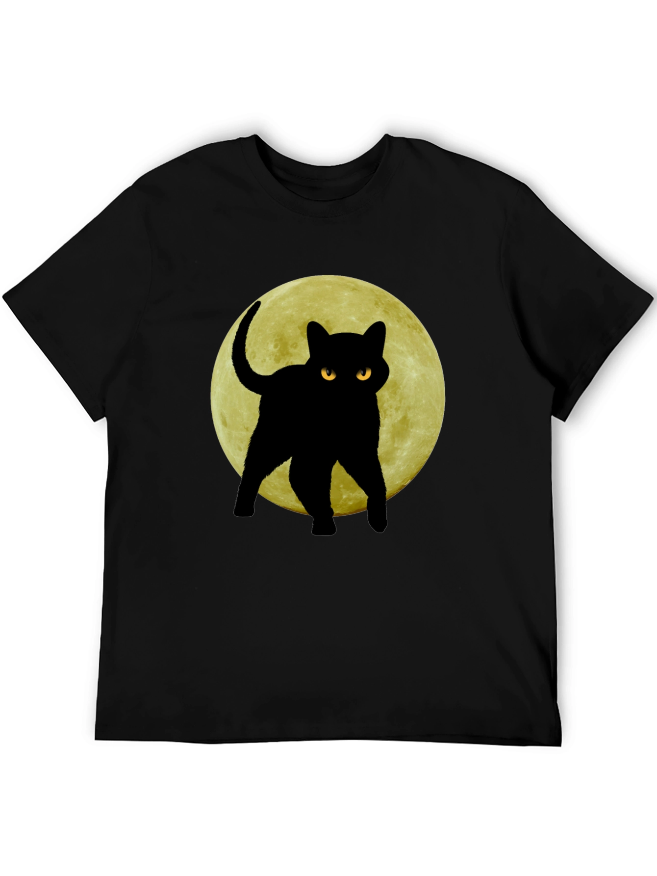 Black Cat Moon T-Shirt