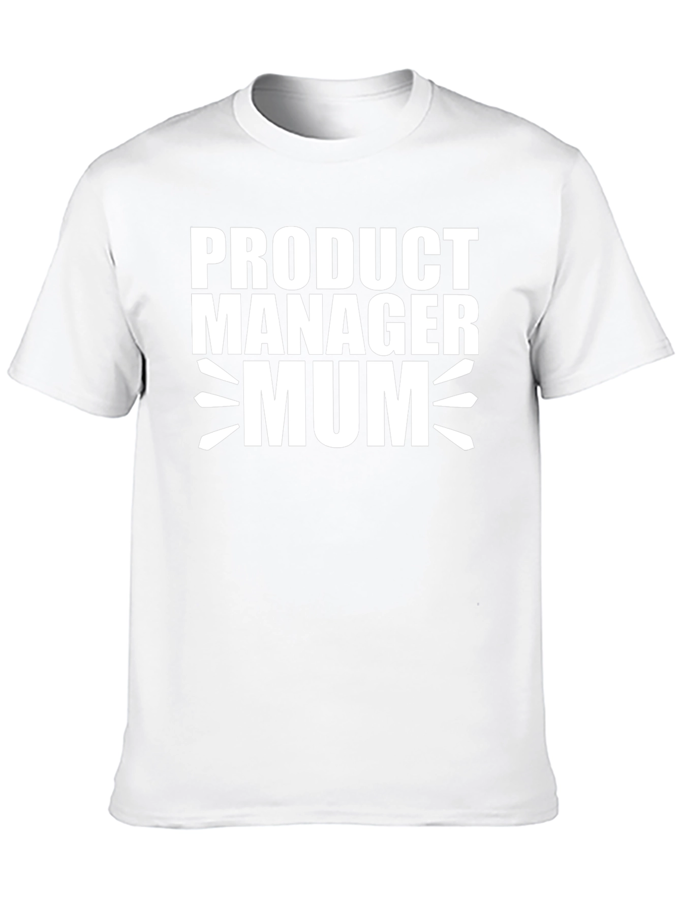 Product Manager Mum T-Shirt - Black Cotton Tee